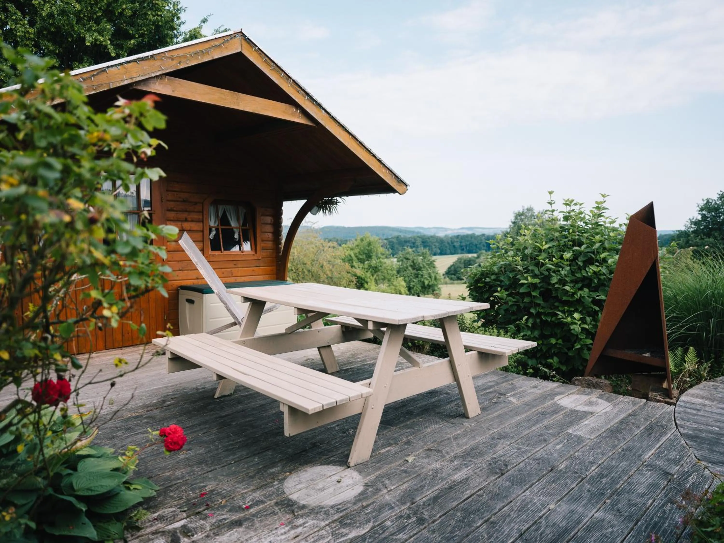 Garden in Landhaus Weber