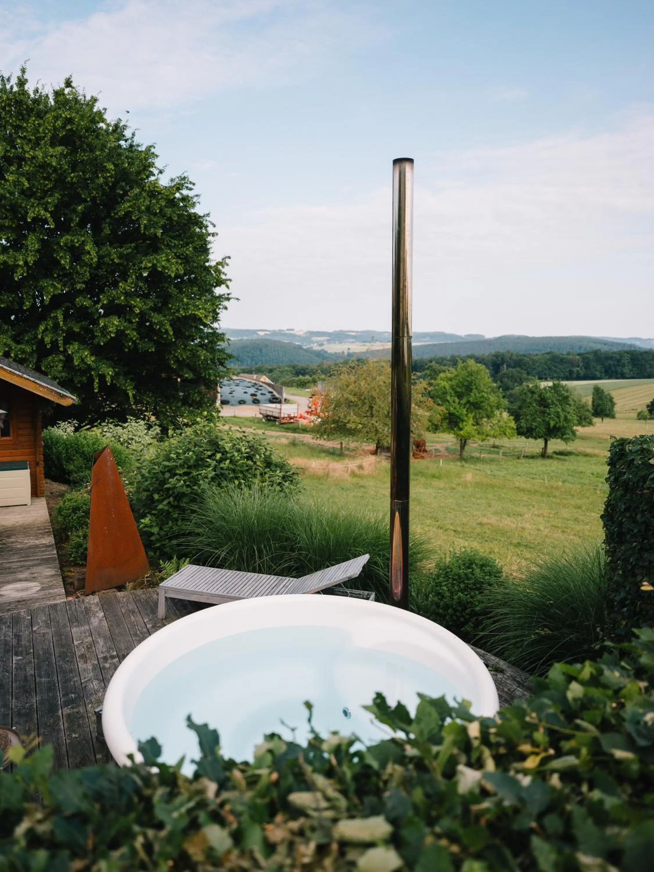 Swimming pool in Landhaus Weber