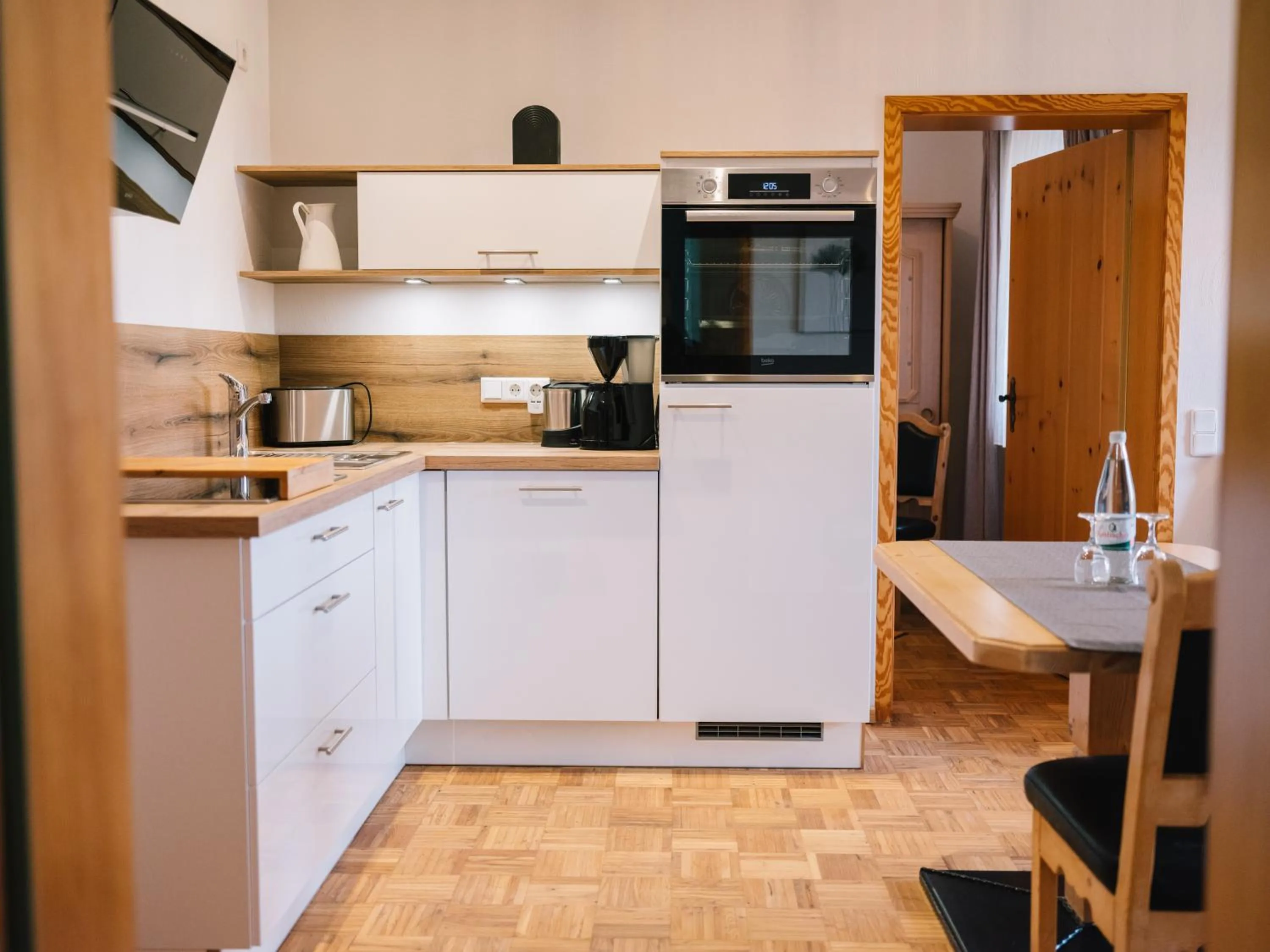 Kitchen or kitchenette in Landhaus Weber