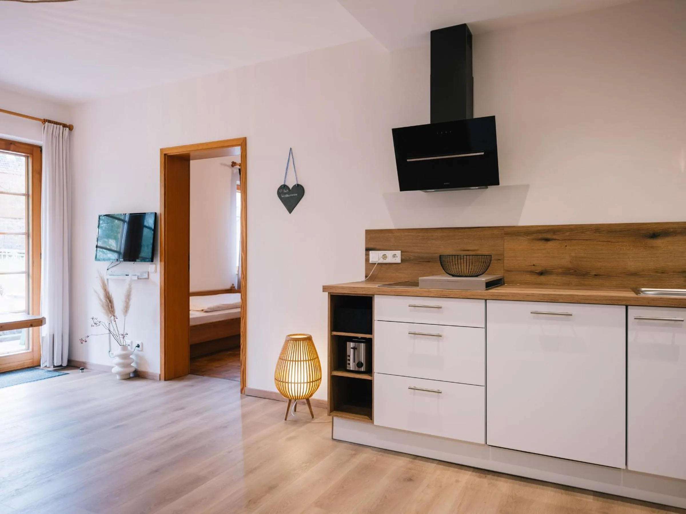 Kitchen or kitchenette in Landhaus Weber