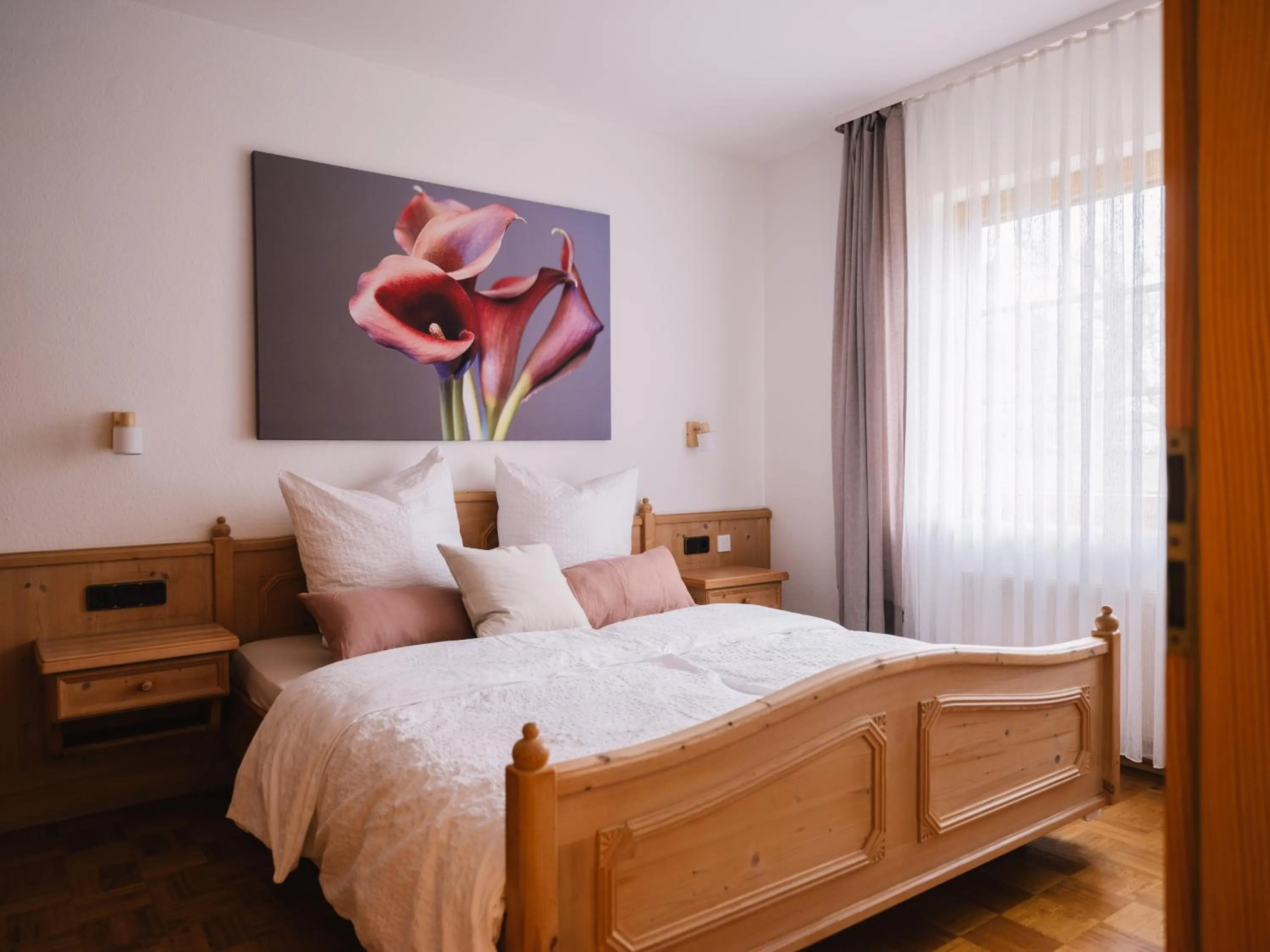 Bedroom, Bed in Landhaus Weber