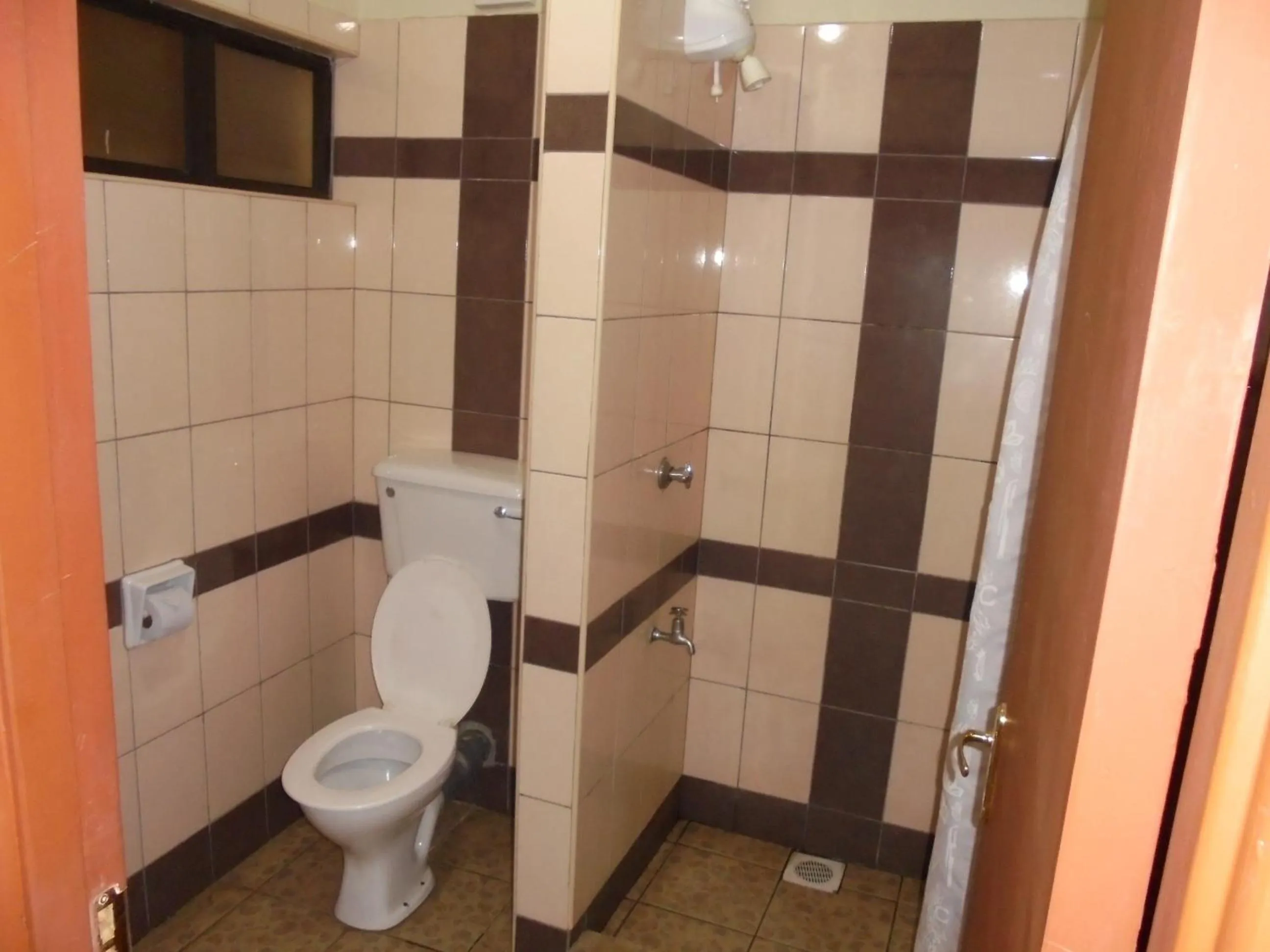 Shower in Nairobi Transit Hotel
