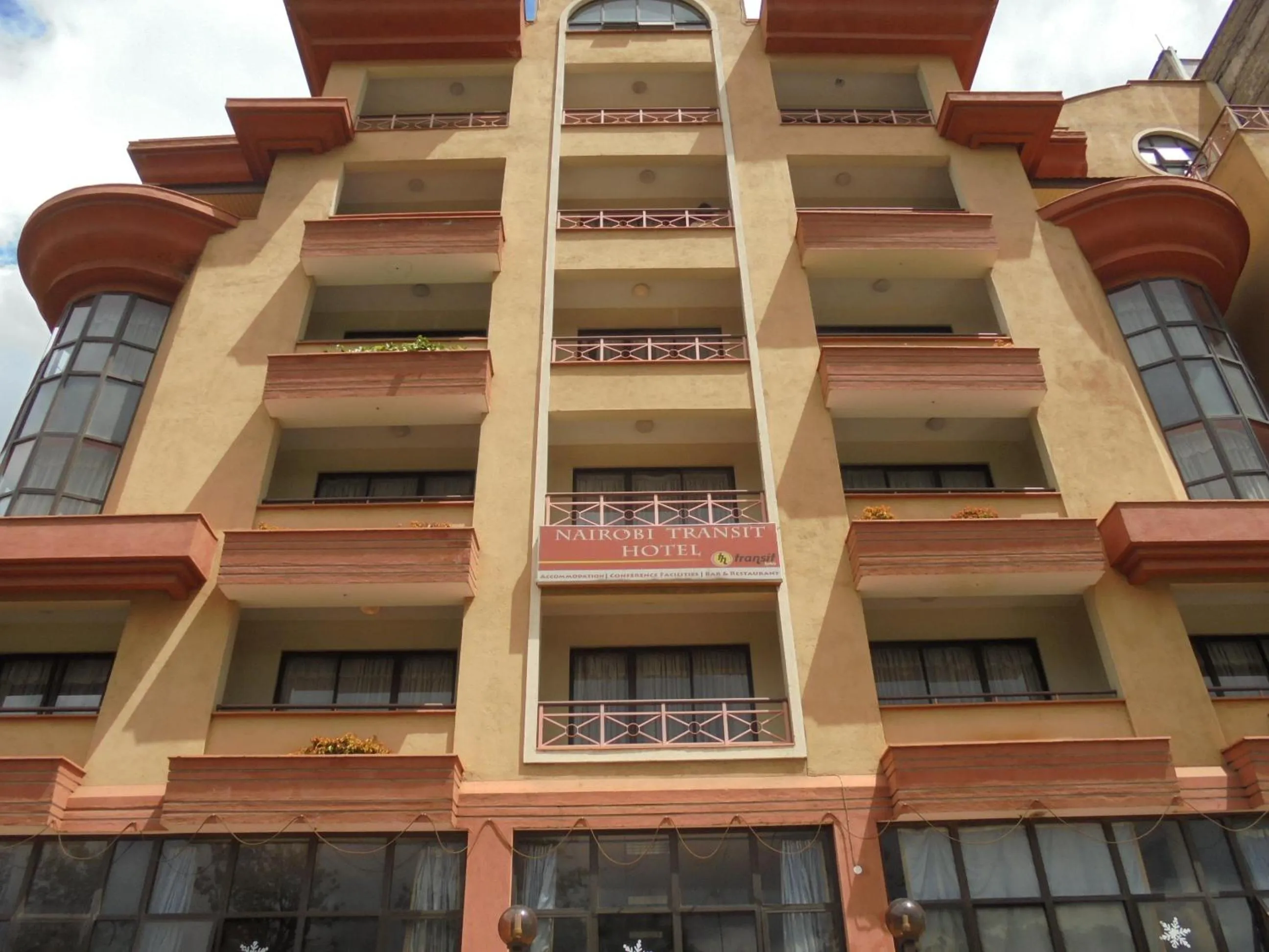 Facade/entrance in Nairobi Transit Hotel