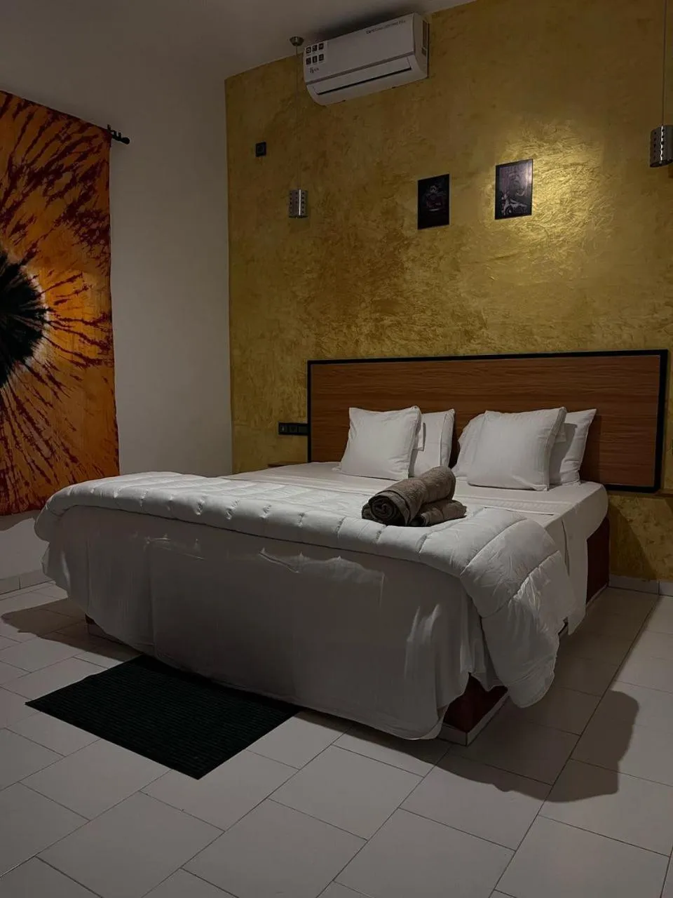 Bed in Hotel KEUR HORUS