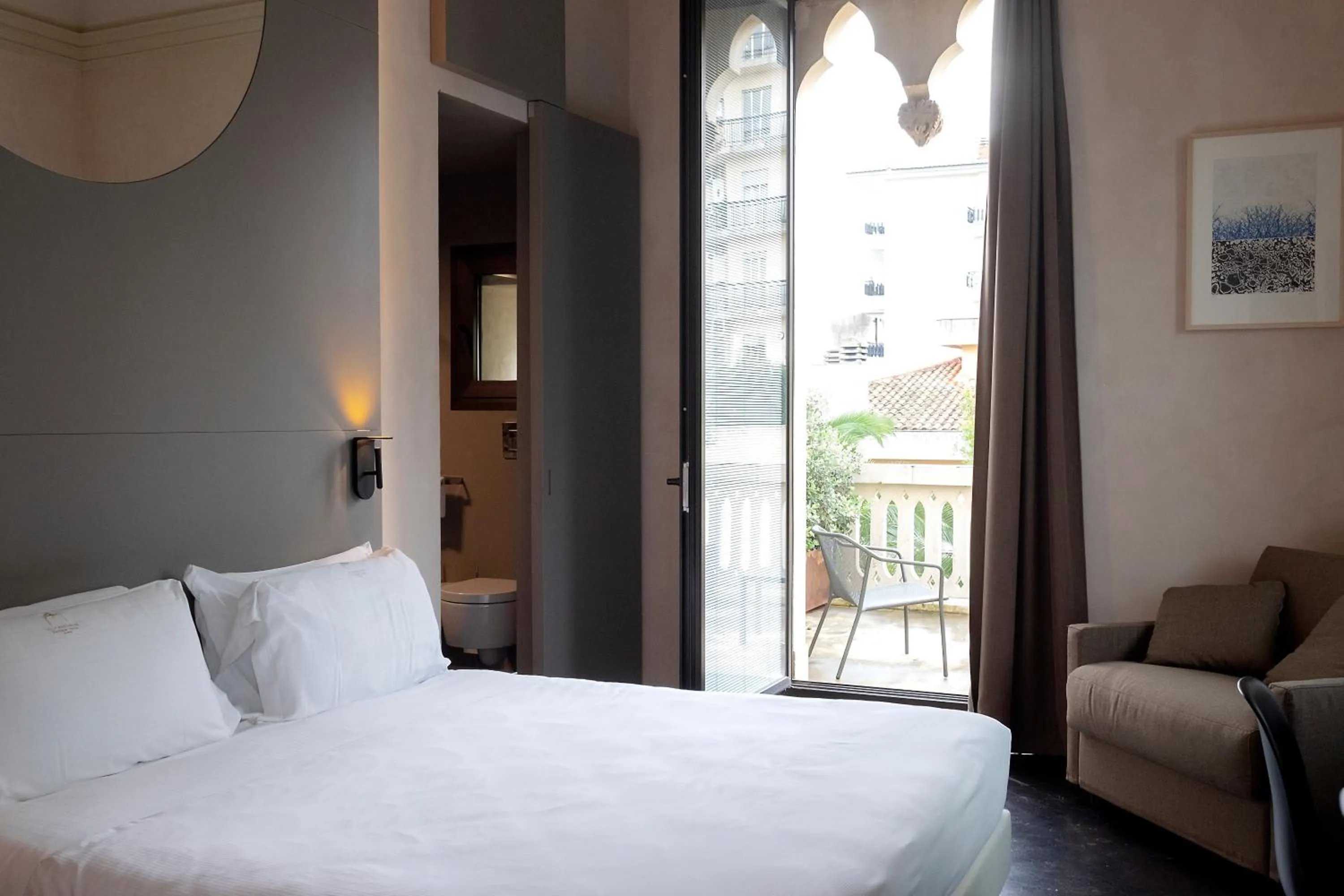 View (from property/room), Bed in Villa Boscarino Boutique Hotel & Spa