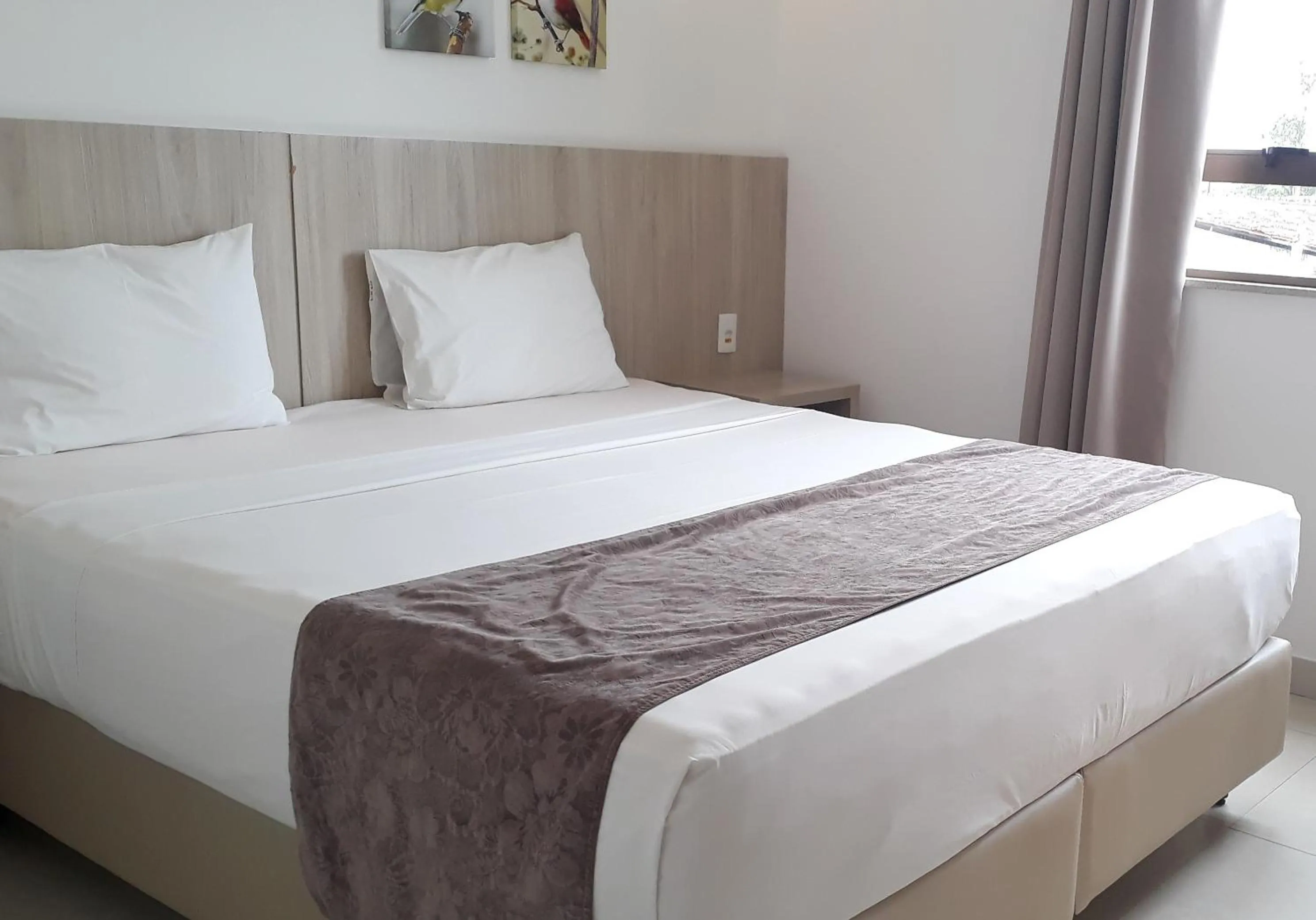 Bed in Pena Branca Hotel e Eventos