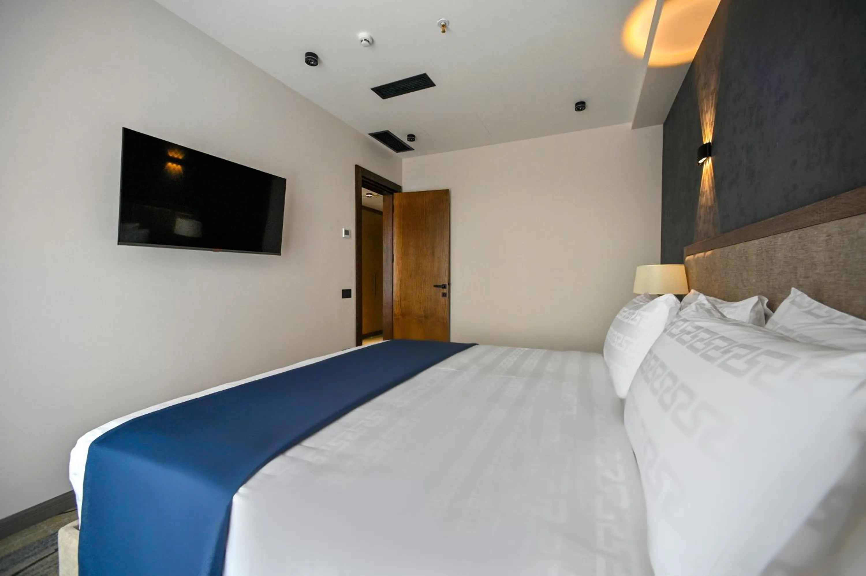 Bed in SIA Resort and SPA