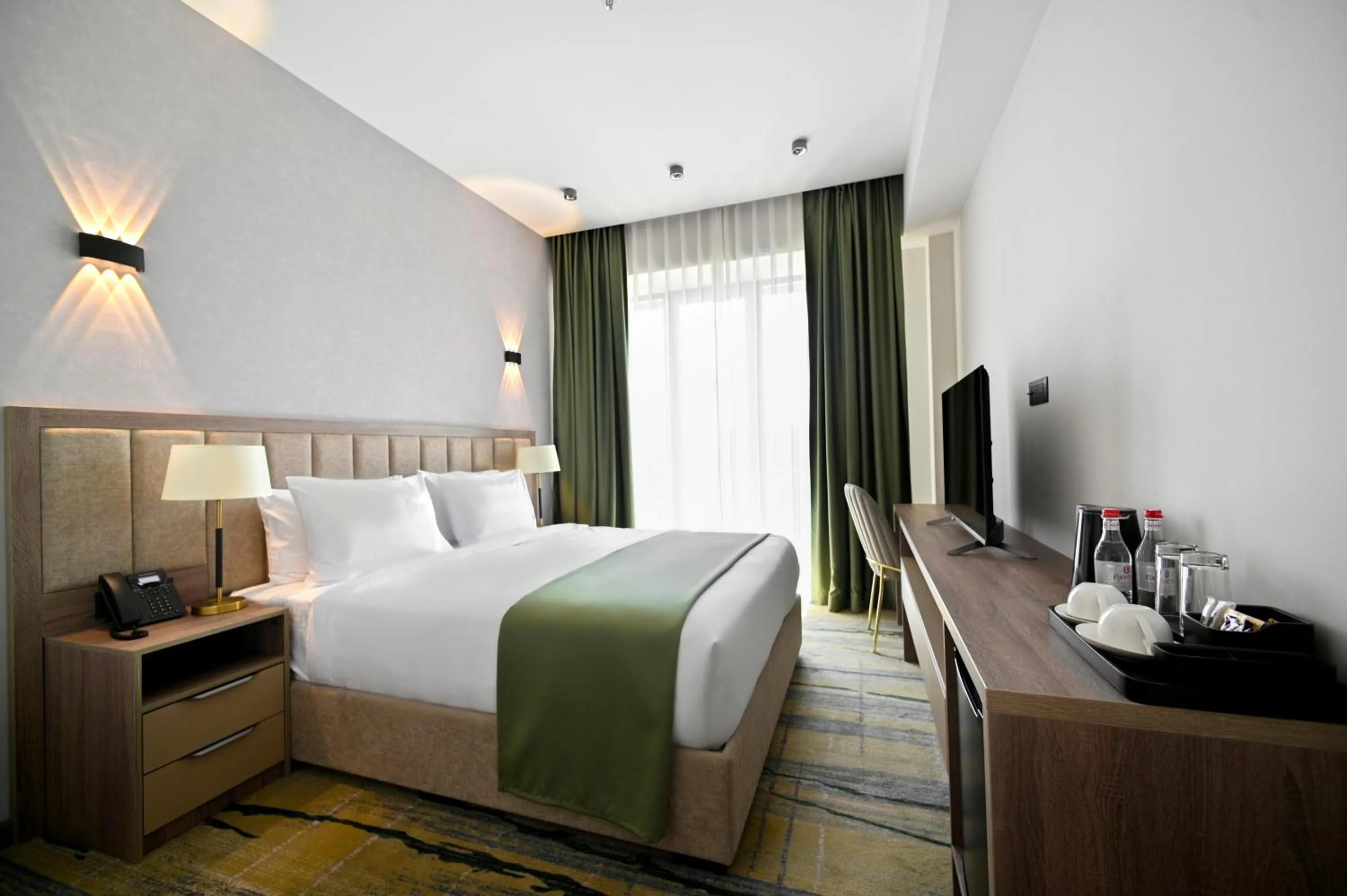 Bed in SIA Resort and SPA