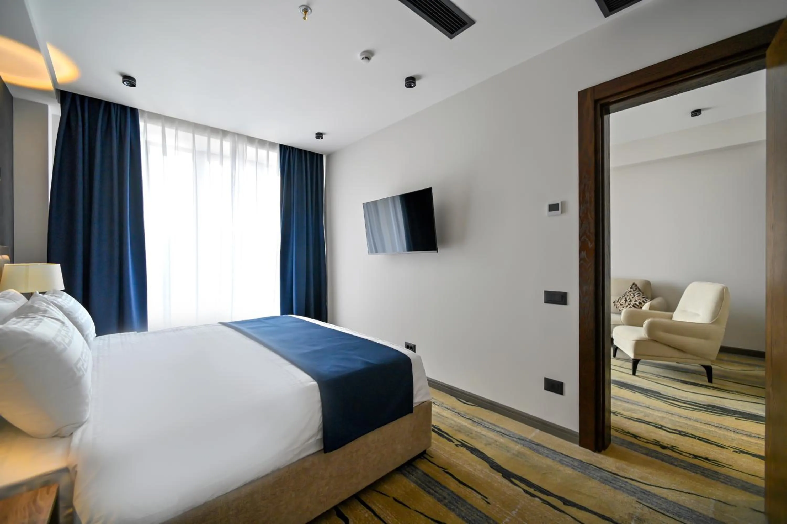 Bed in SIA Resort and SPA