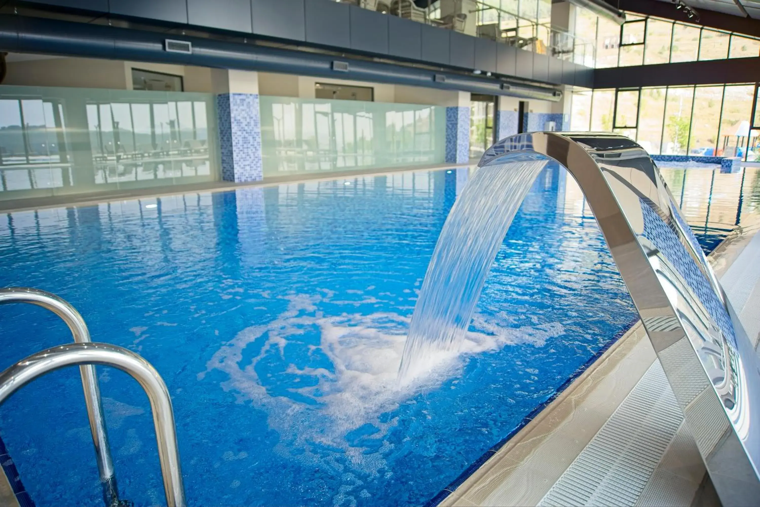 Pool view in SIA Resort and SPA Pool view in SIA Resort and SPA