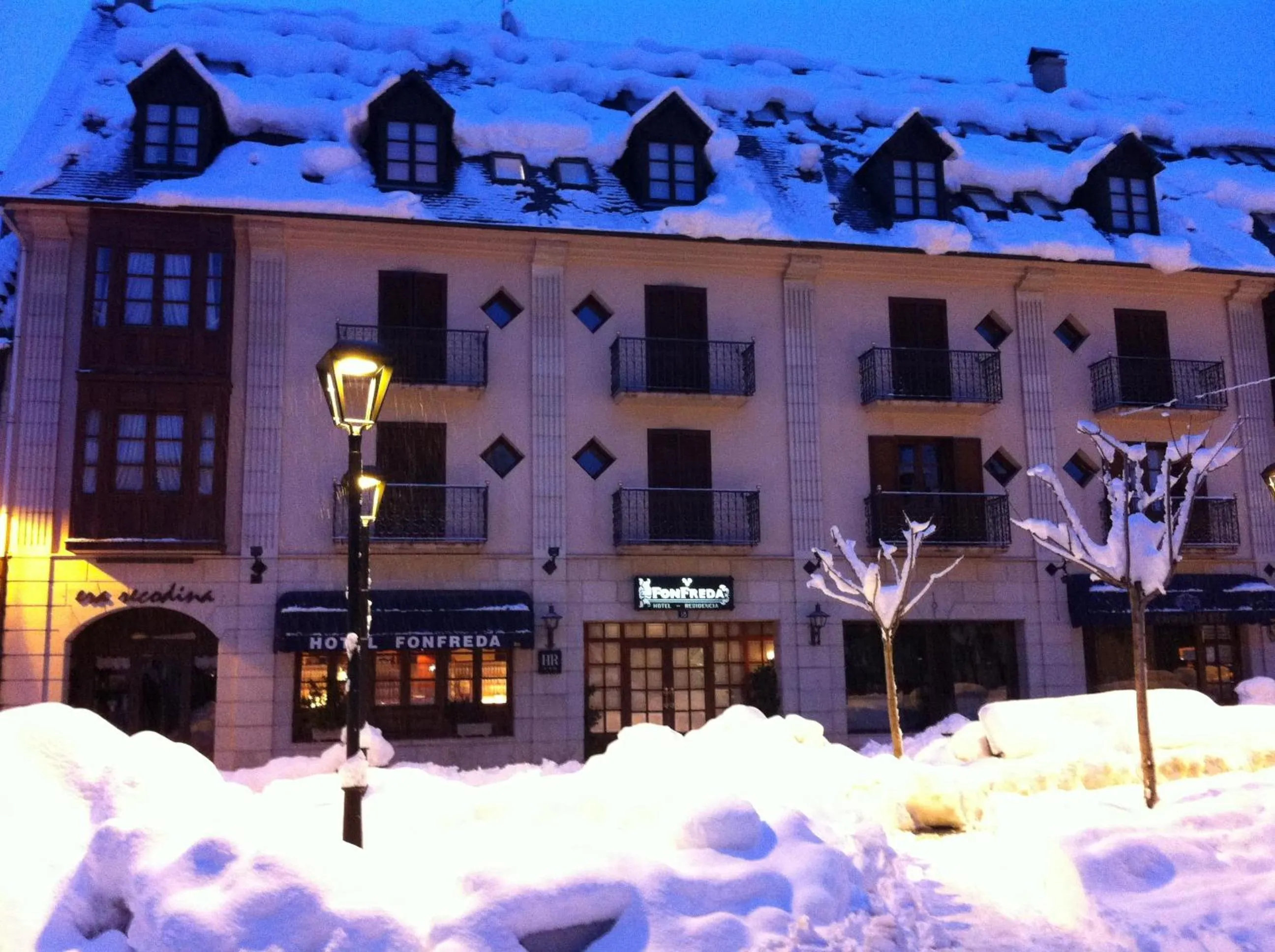 Facade/entrance in Hotel Fonfreda