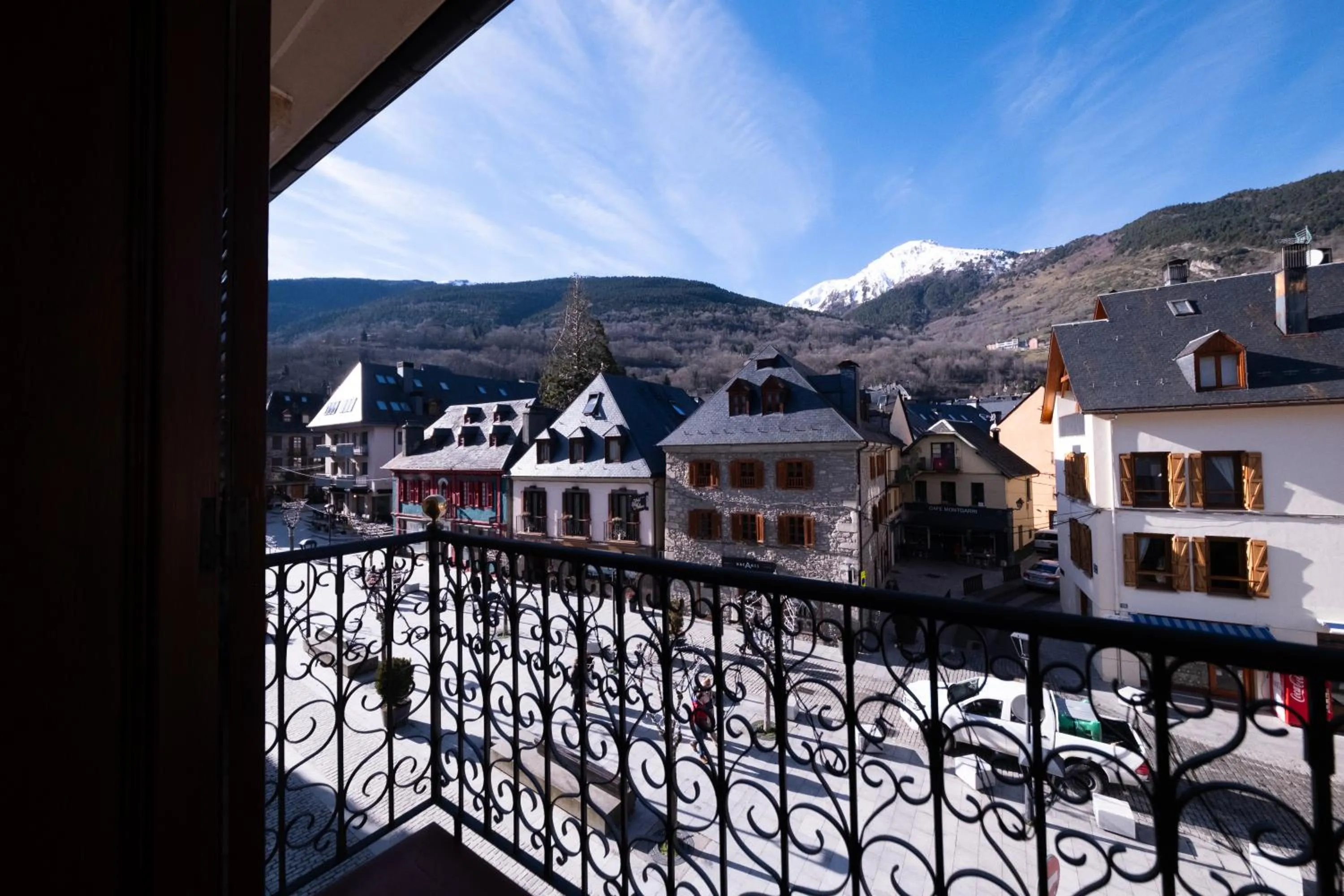 Mountain view in Hotel Fonfreda