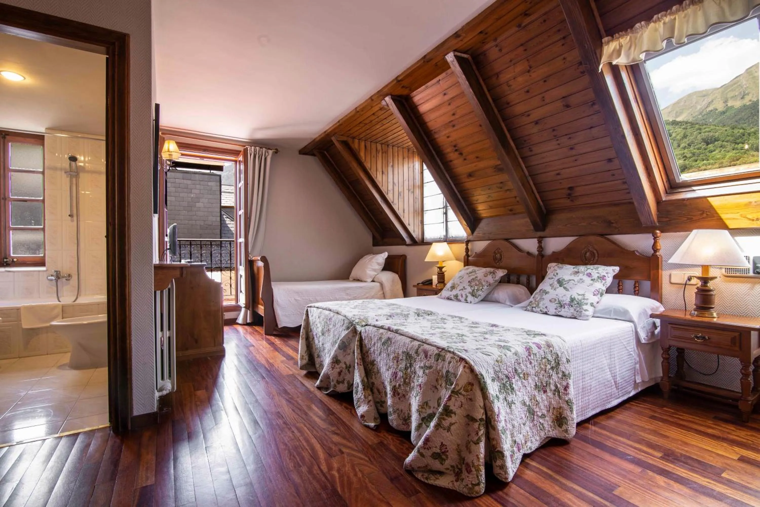 Bed in Hotel Fonfreda