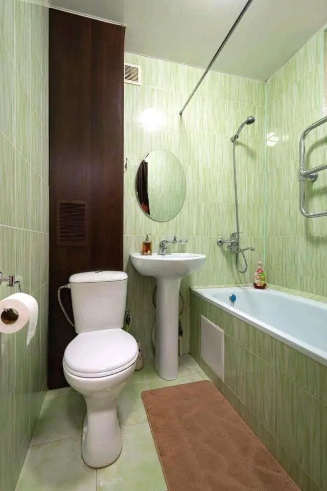 Shower in Nadezhda Apartments on Abay Avenue 59
