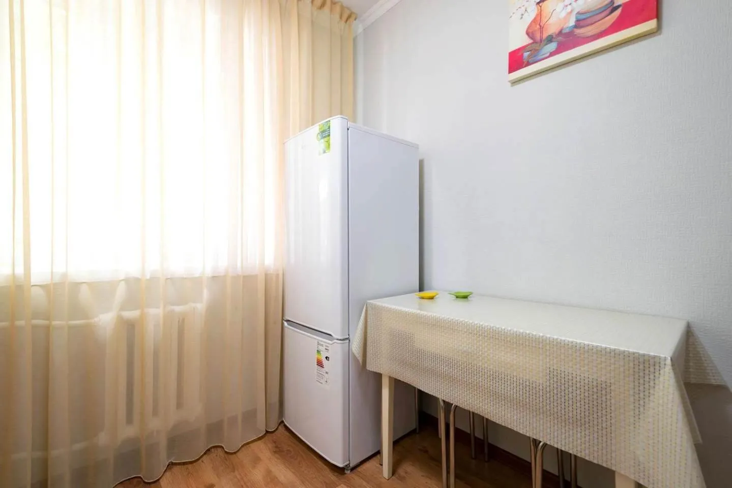 Kitchen or kitchenette in Nadezhda Apartments on Abay Avenue 59