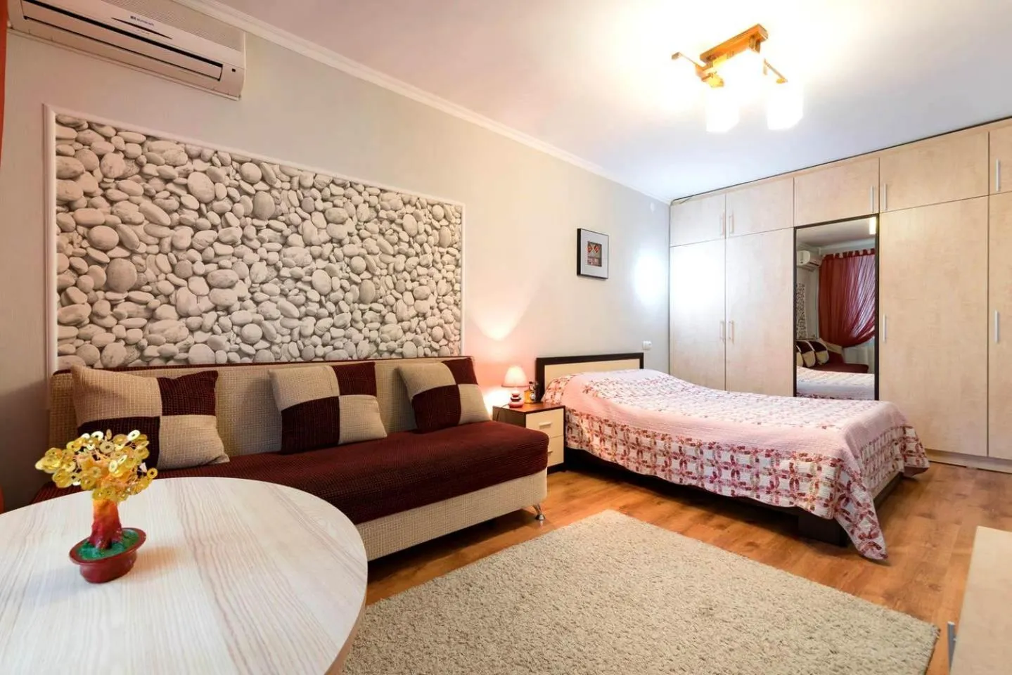 Bed in Nadezhda Apartments on Abay Avenue 59