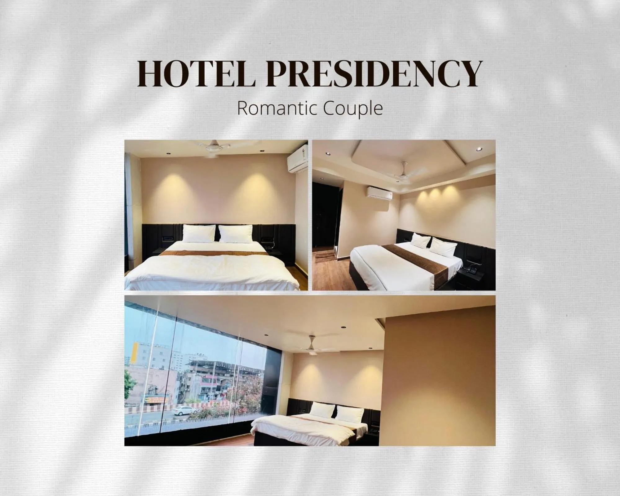 Bed in Hotel Presidency - Best Hotel in Surat
