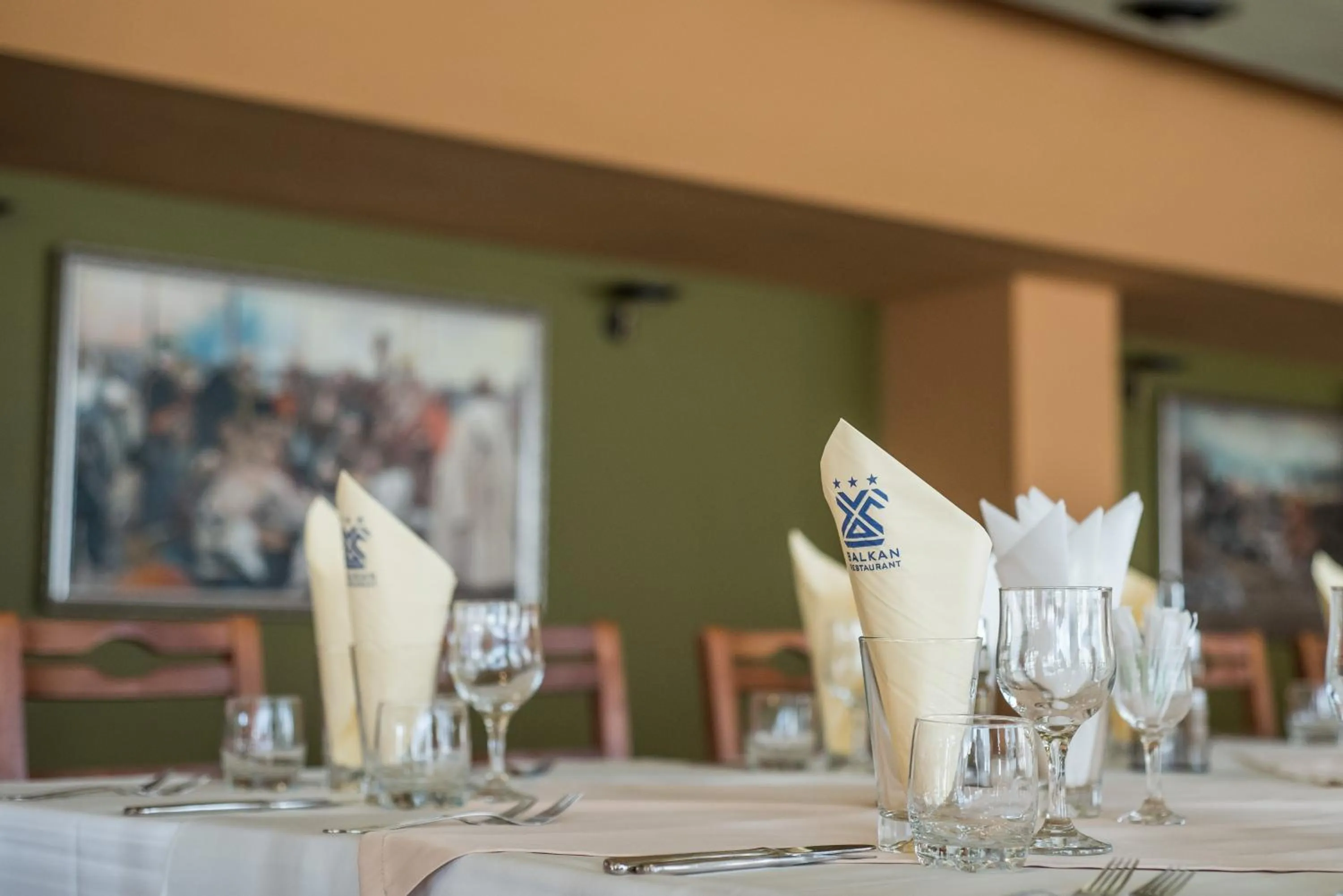 Restaurant/places to eat in Hotel Balkan