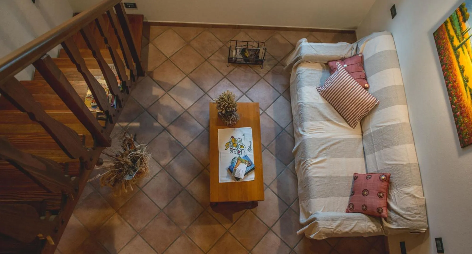 Bed in Locanda Camera con Vista