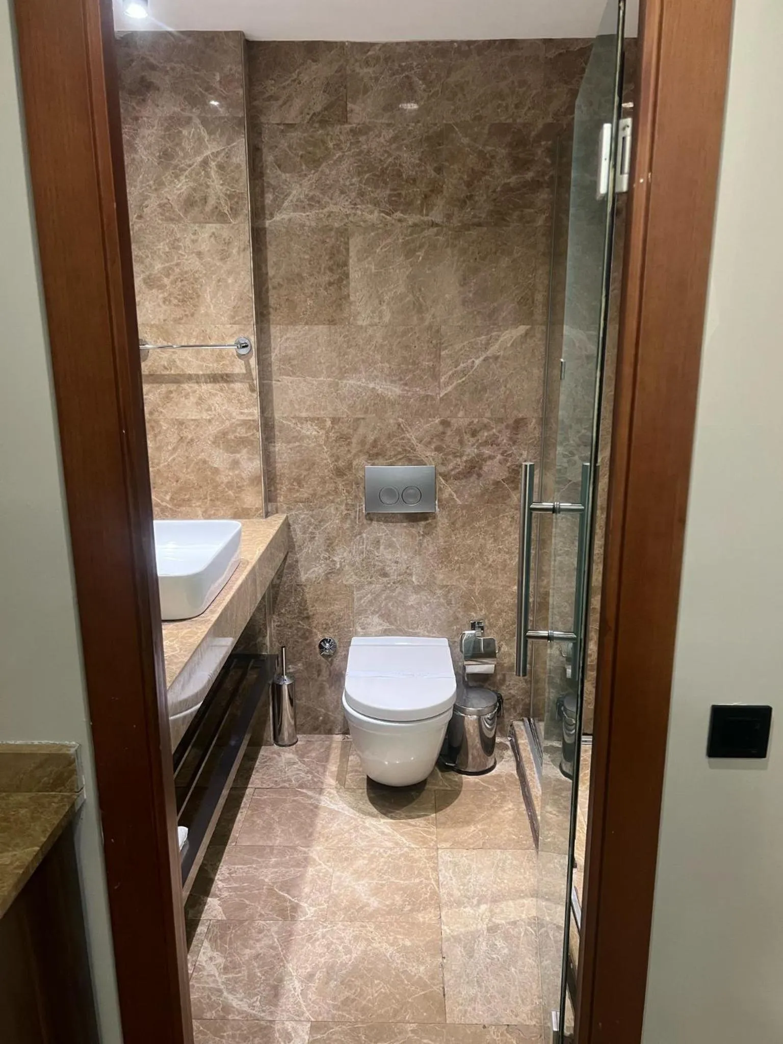 Shower in The Way Hotel