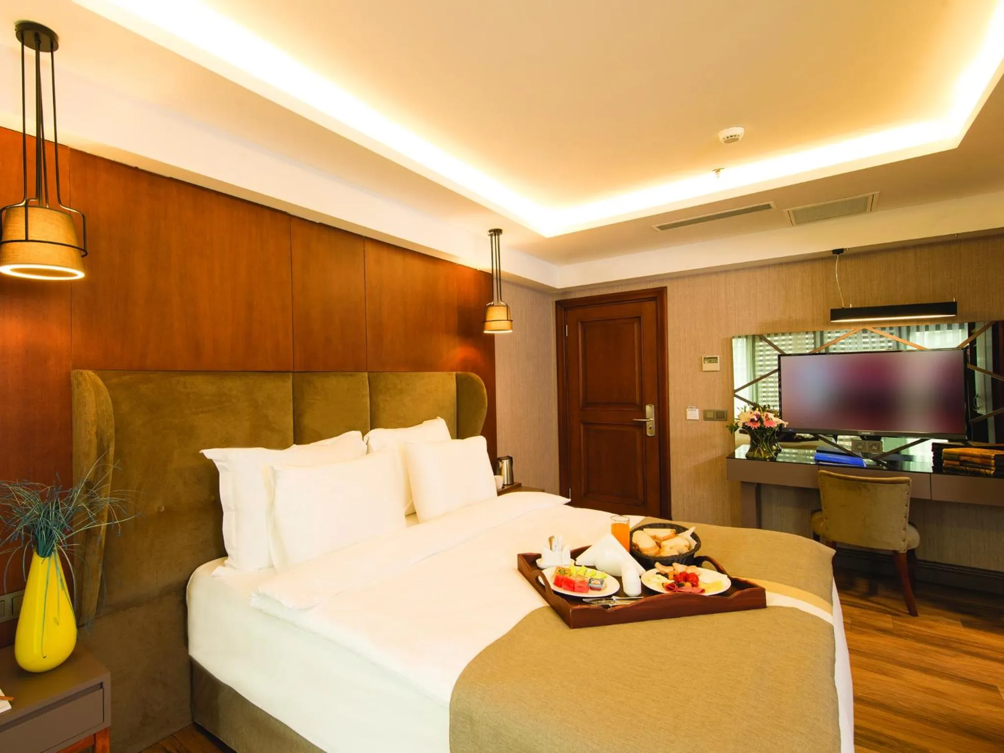 Decorative detail, Bed in The Way Hotel