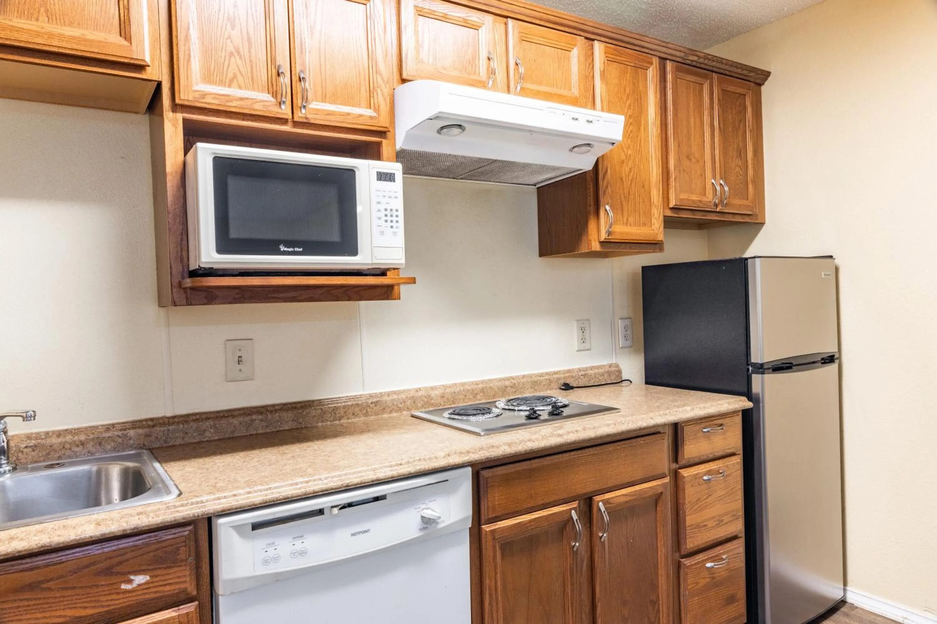 Kitchen or kitchenette in Boerne Inn and Suites