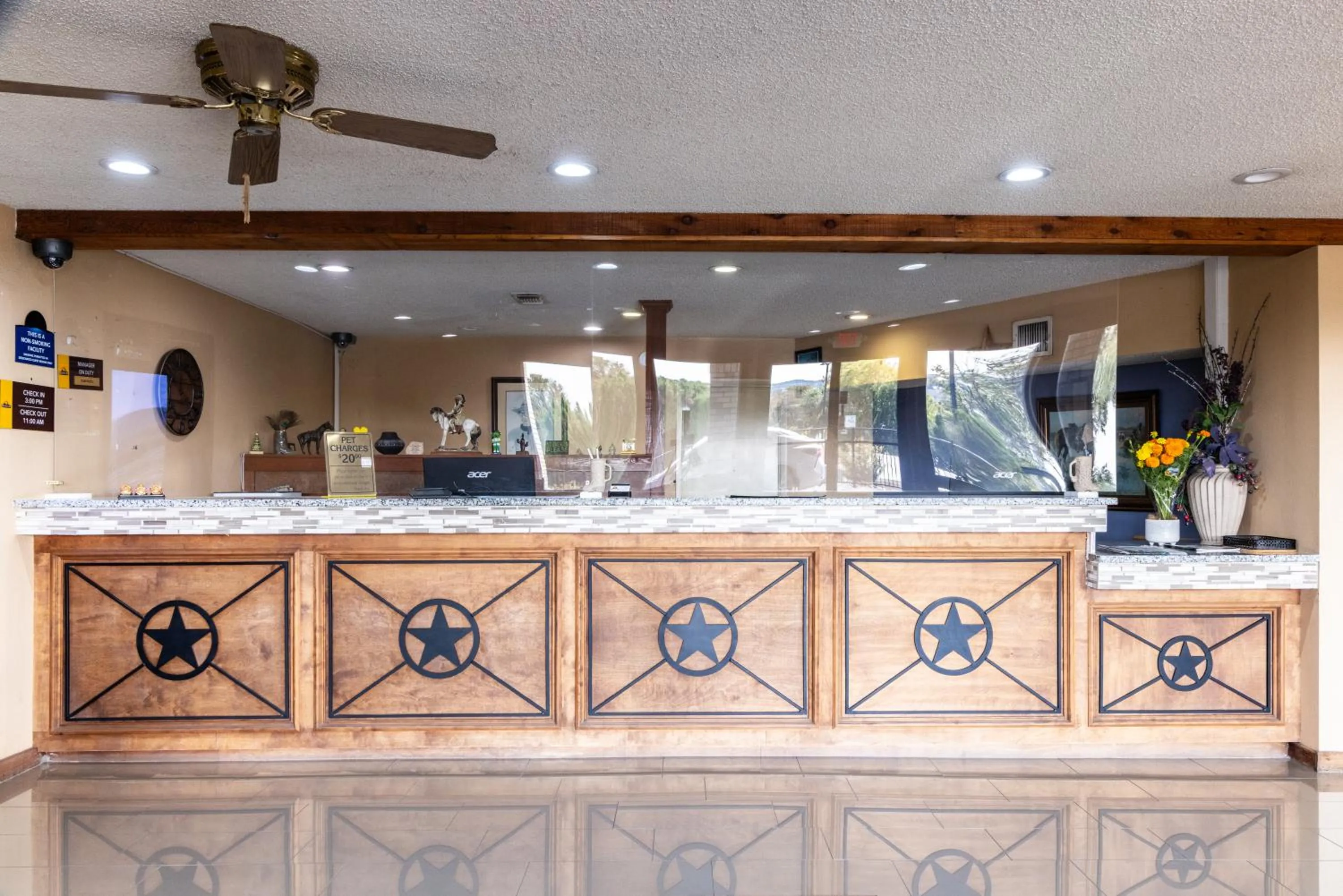 Lobby or reception in Boerne Inn and Suites