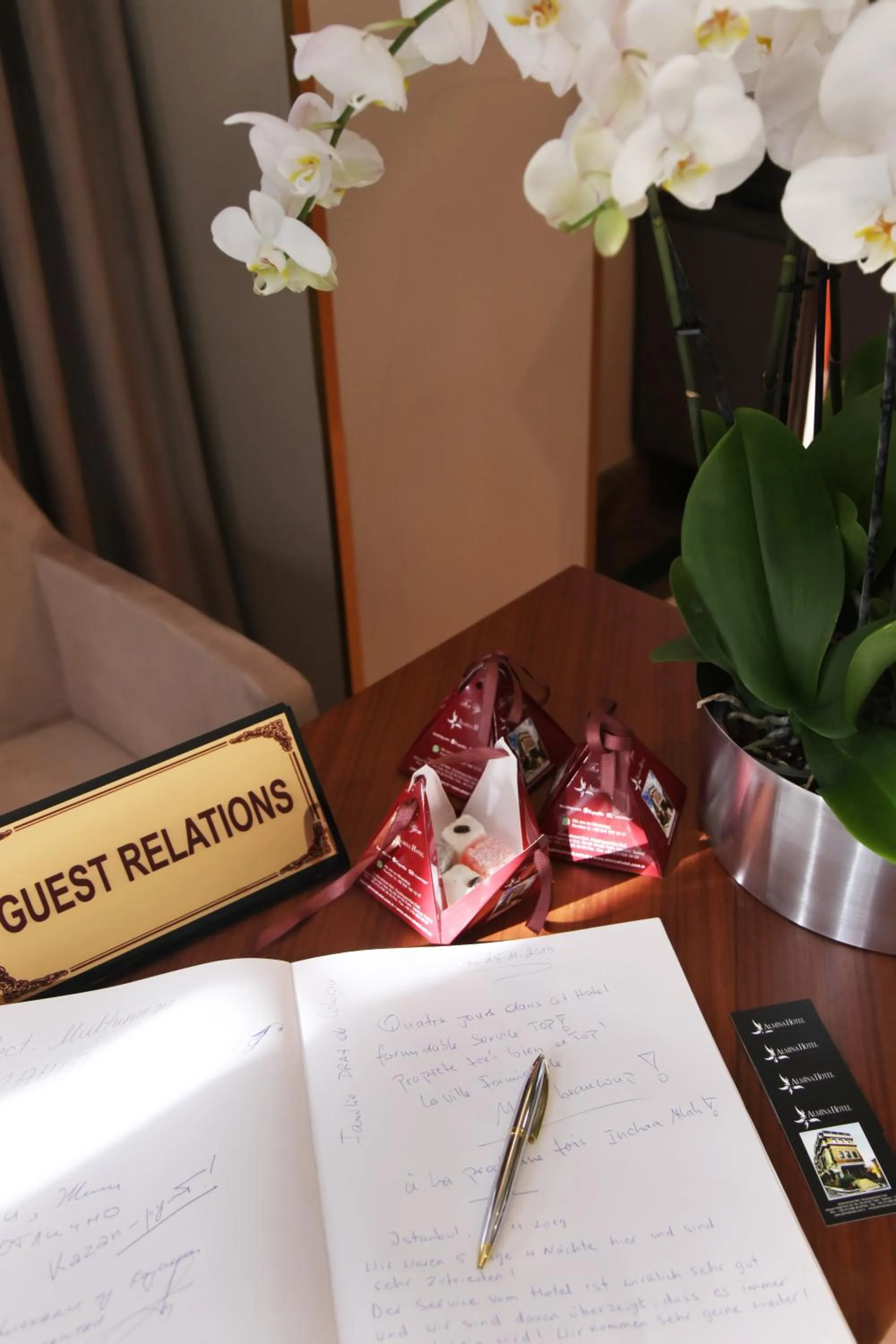 Lobby or reception in Almina Guest House