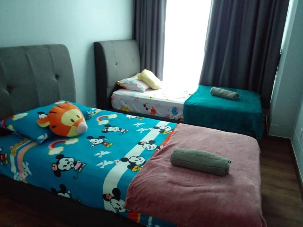 Bed in Jeff and Ricky Homestay 59 Vivacity Megamall