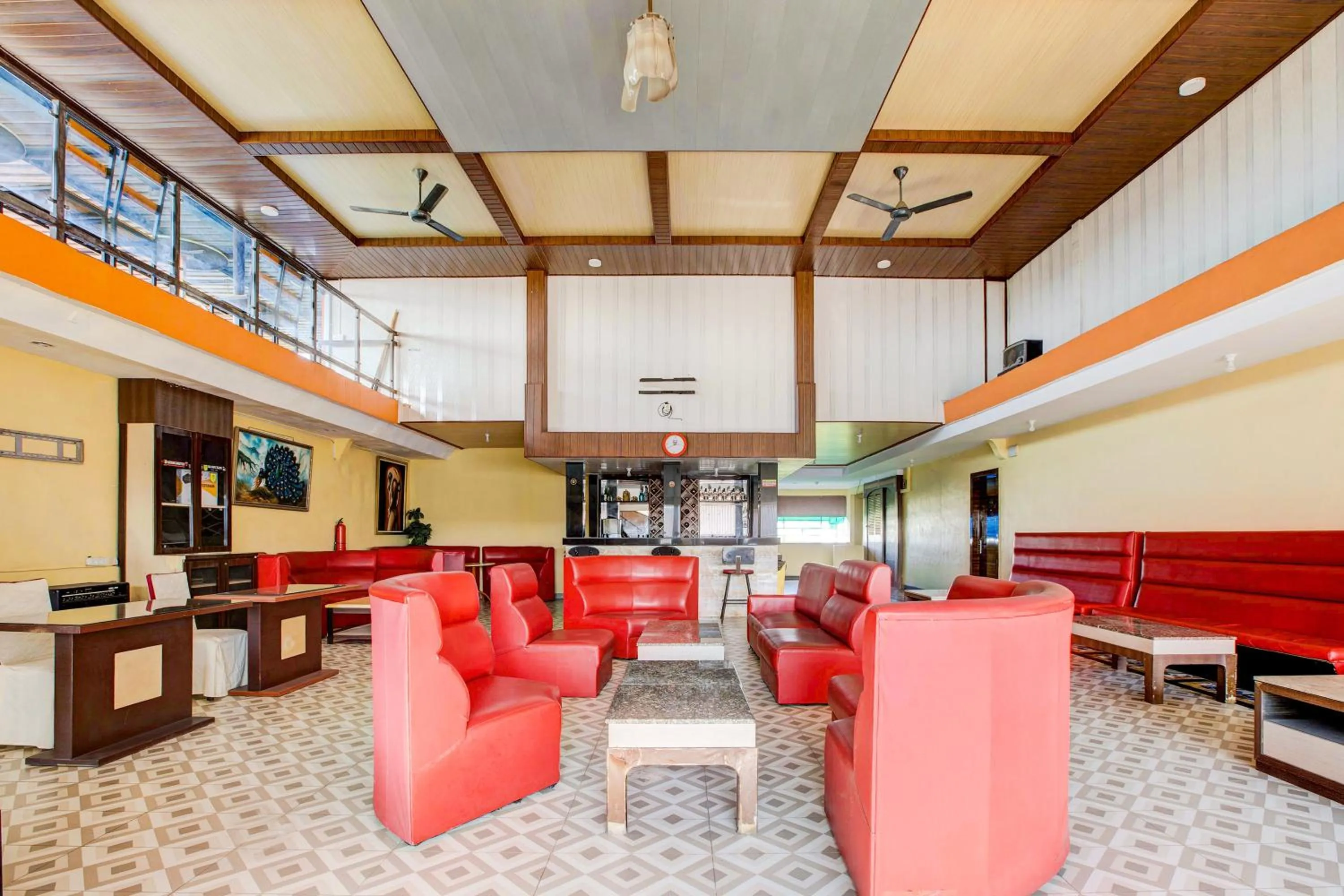 Seating area in Collection O Batam near DC Mall formerly S Hotel