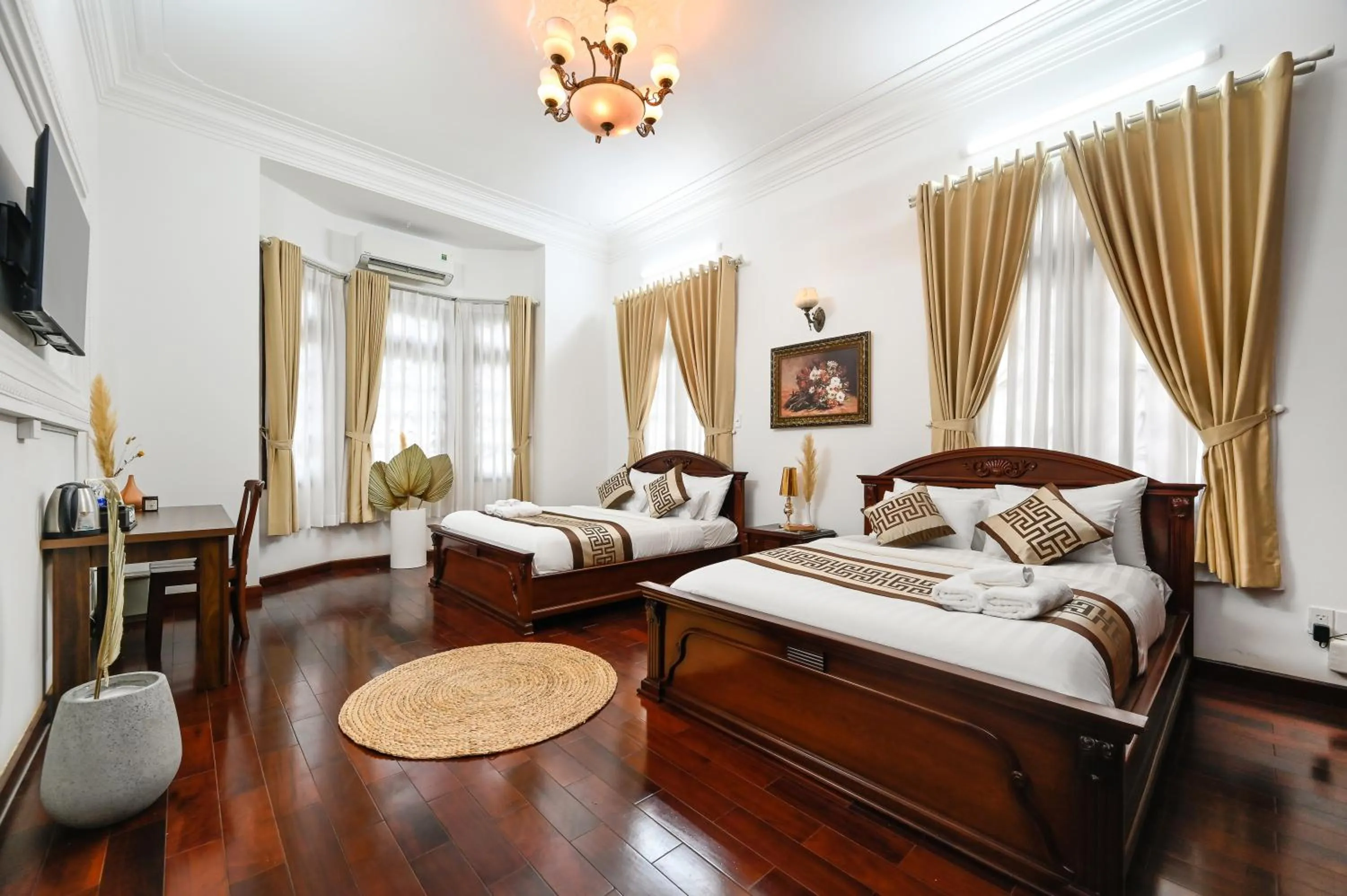 Photo of the whole room, Bed in Amory Villa Thao Dien