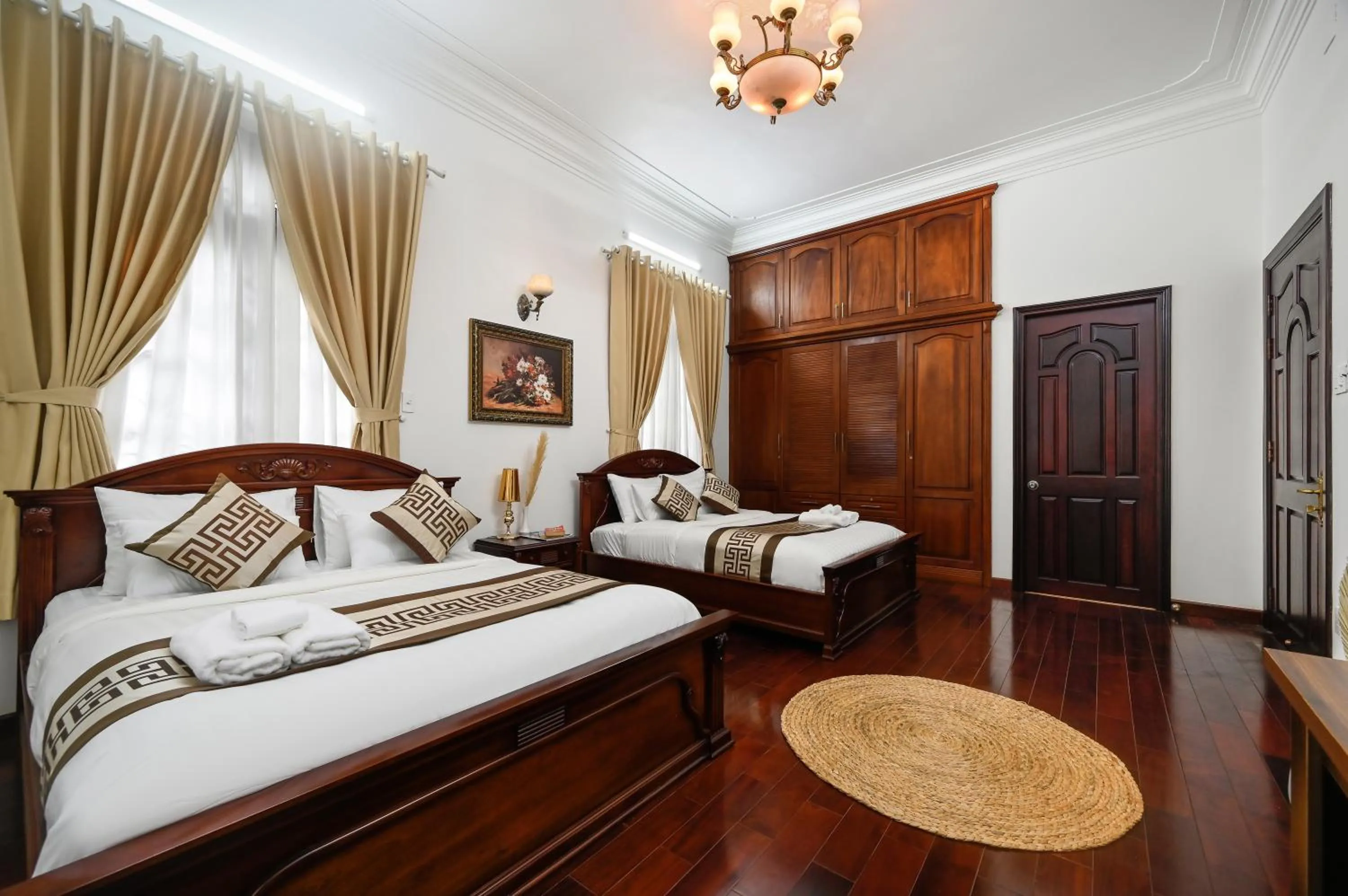 Photo of the whole room, Bed in Amory Villa Thao Dien