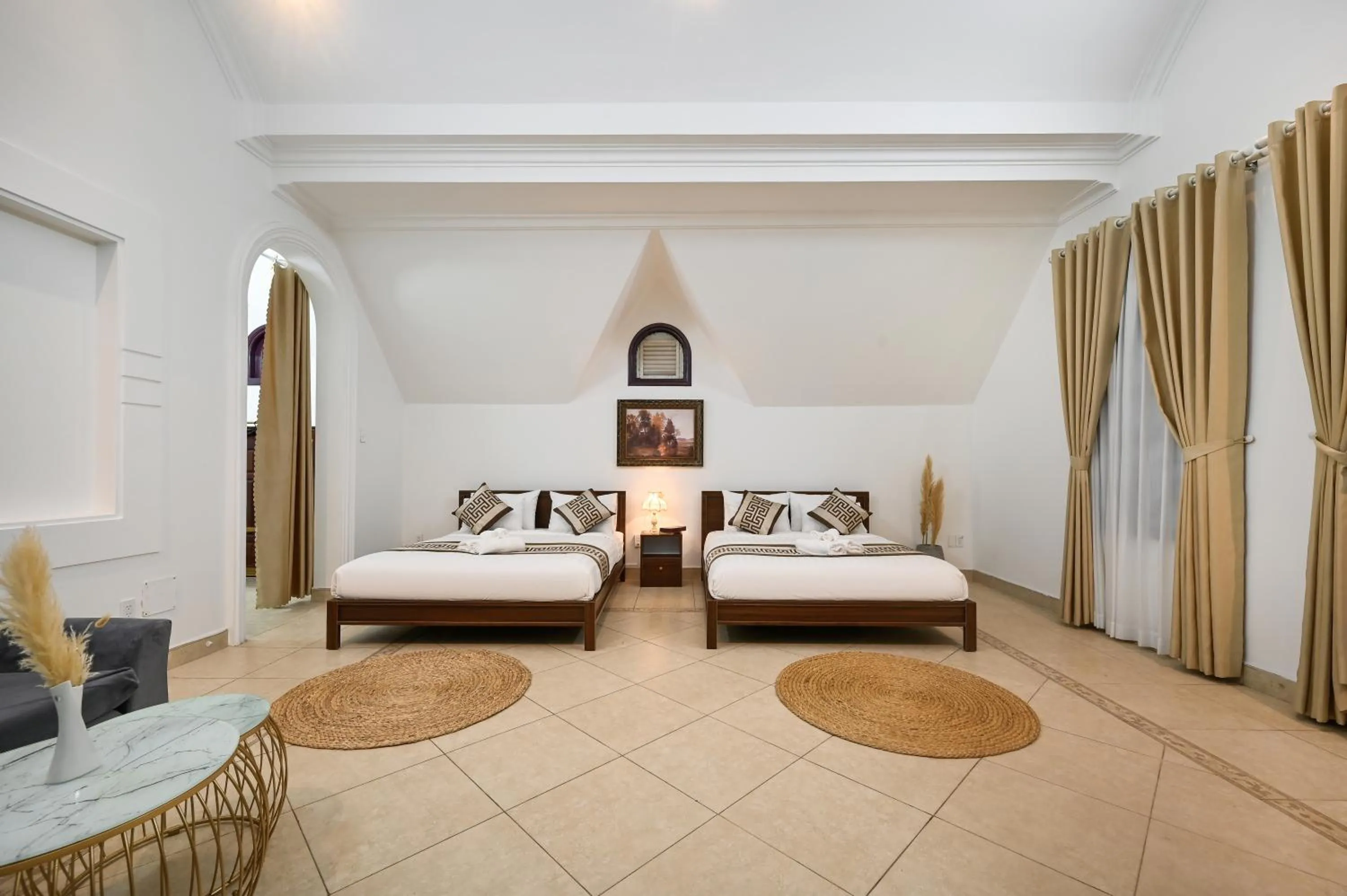 Bed in Amory Villa Thao Dien