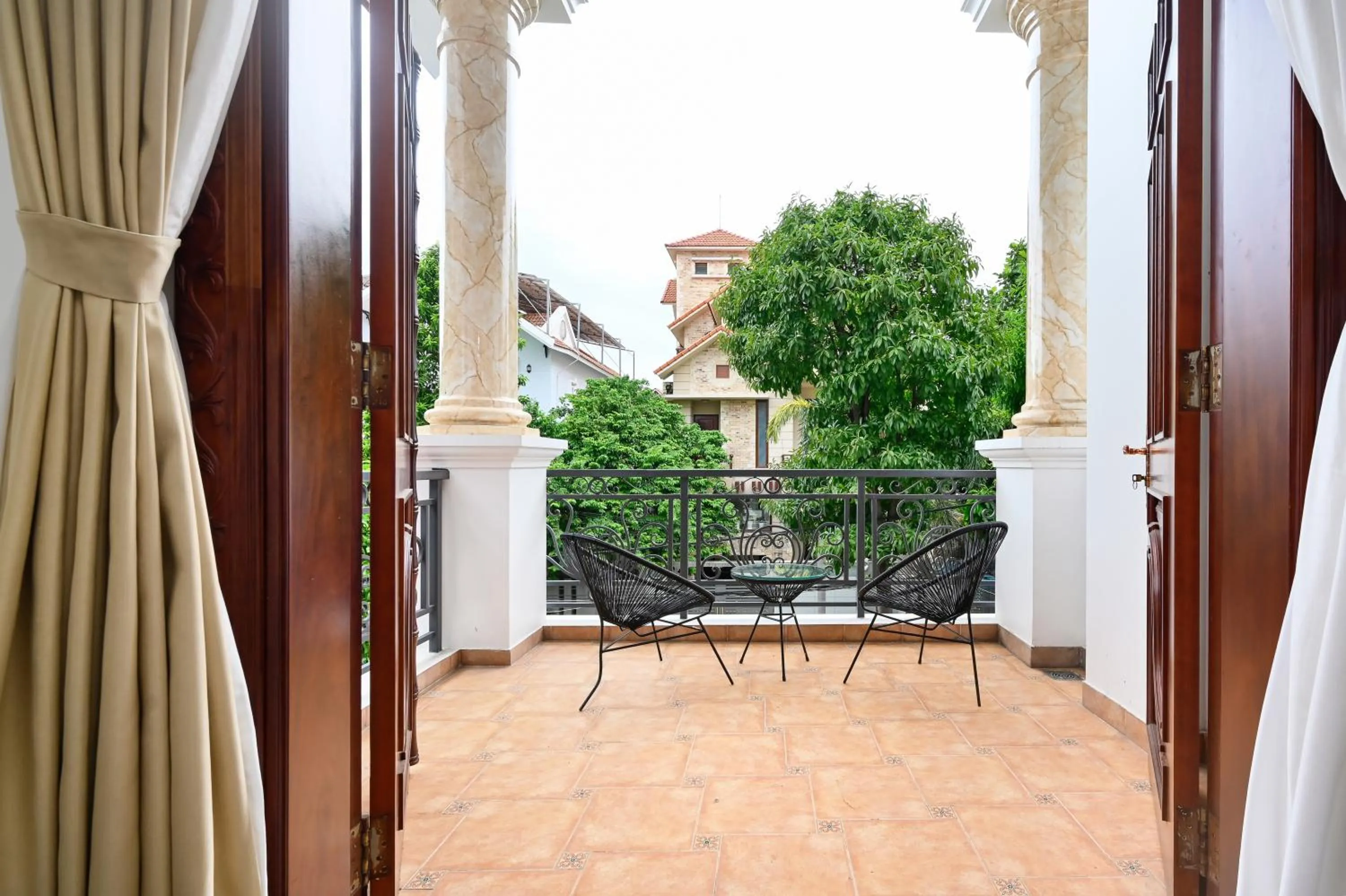 Balcony/Terrace in Amory Villa Thao Dien