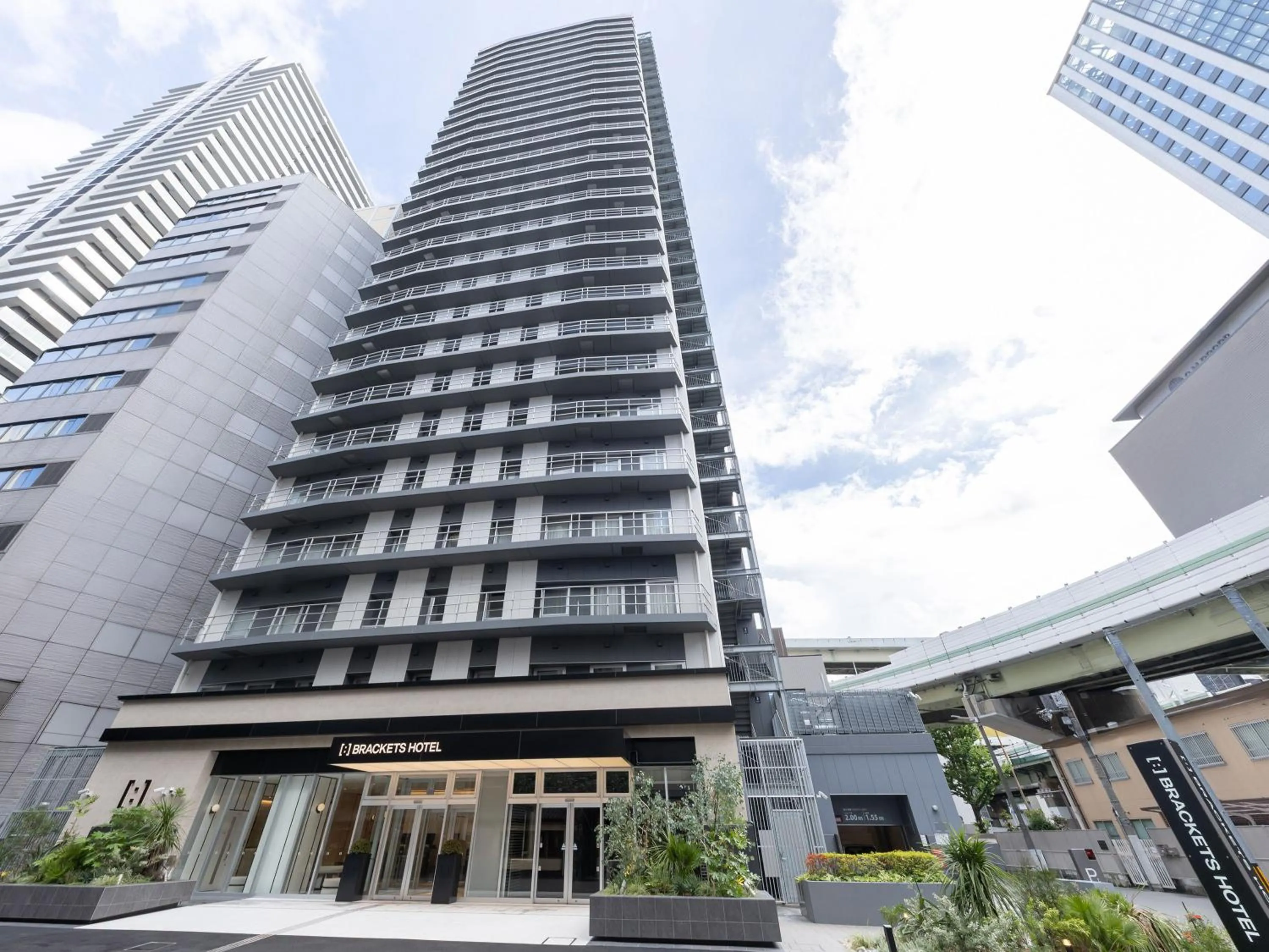 Property building in Brackets Hotel Osaka Hommachi