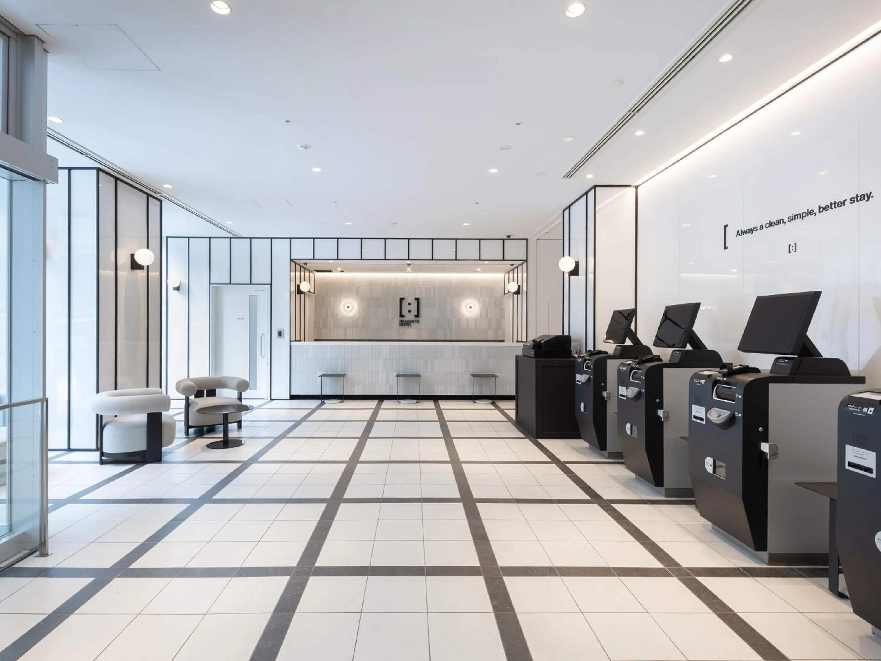 Area and facilities in Brackets Hotel Osaka Hommachi