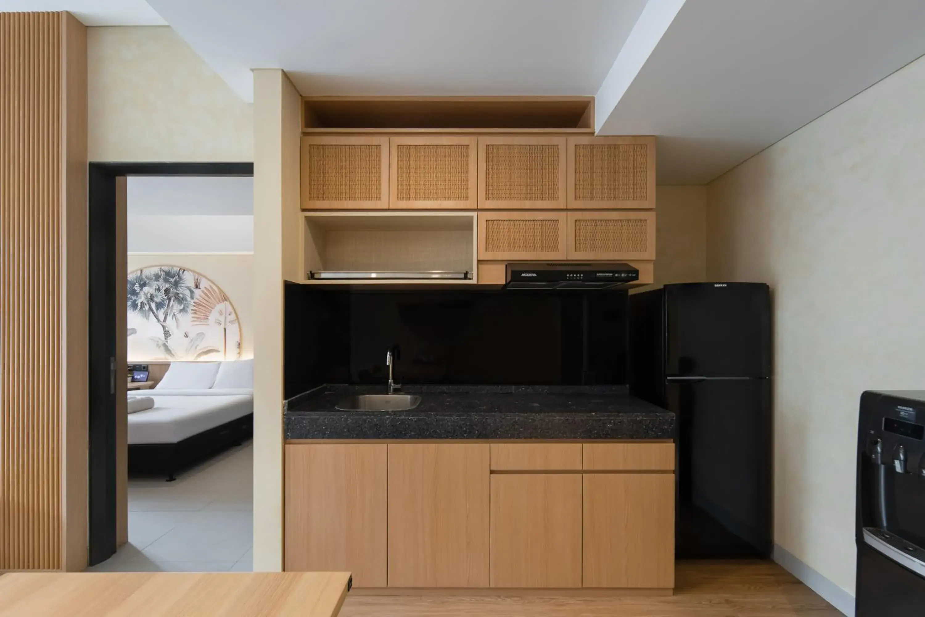 Kitchen or kitchenette, Bed in Cove Carstensz BSD Kitchen or kitchenette, Bed in Cove Carstensz BSD