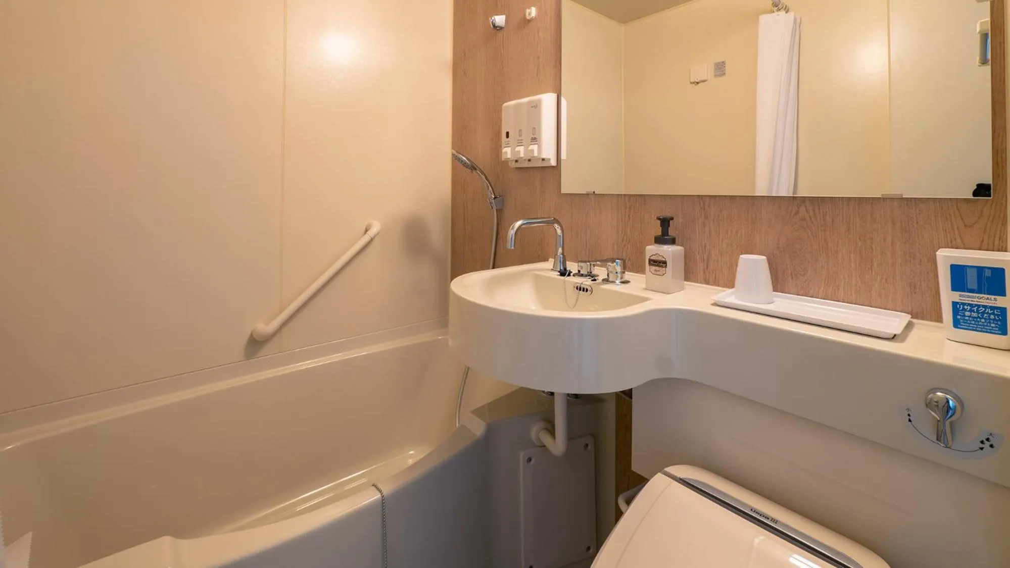 Bathroom in Toyoko Inn Tokyo Minowa-eki