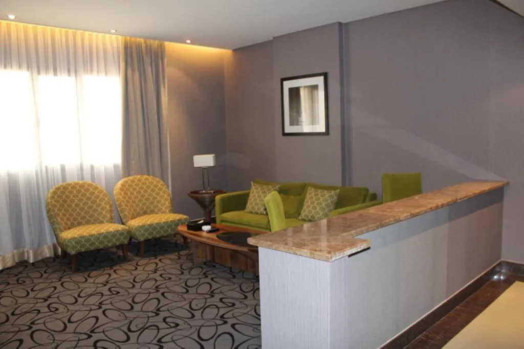 Seating area in Hayat Al Zahraa Serviced Apartments