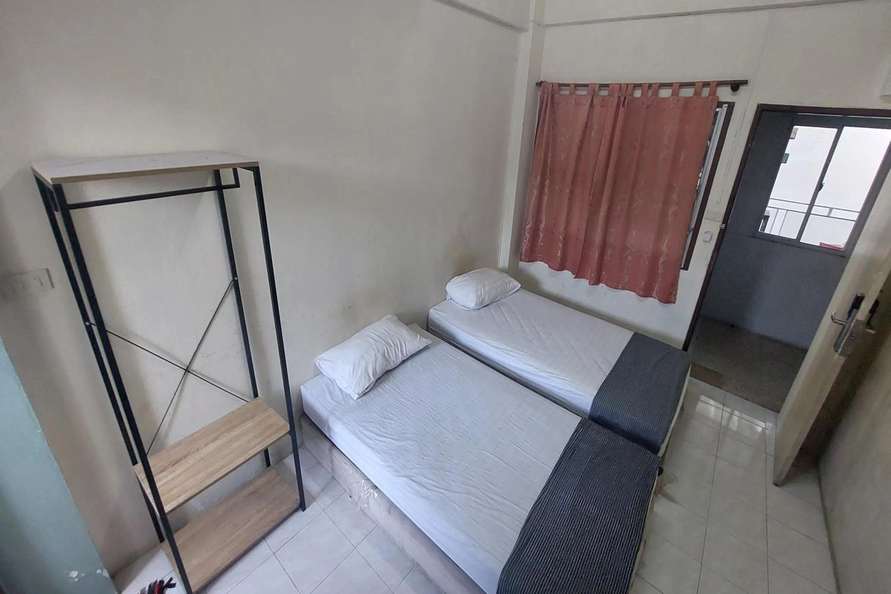 Bed in Sukhum Mega Bangna Guest House