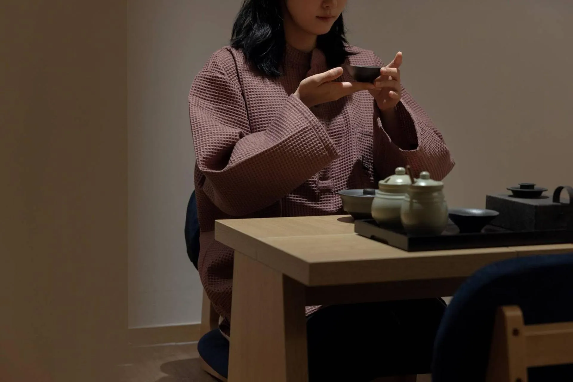 Coffee/tea facilities in Anook Ryokan Hotel Ansan station