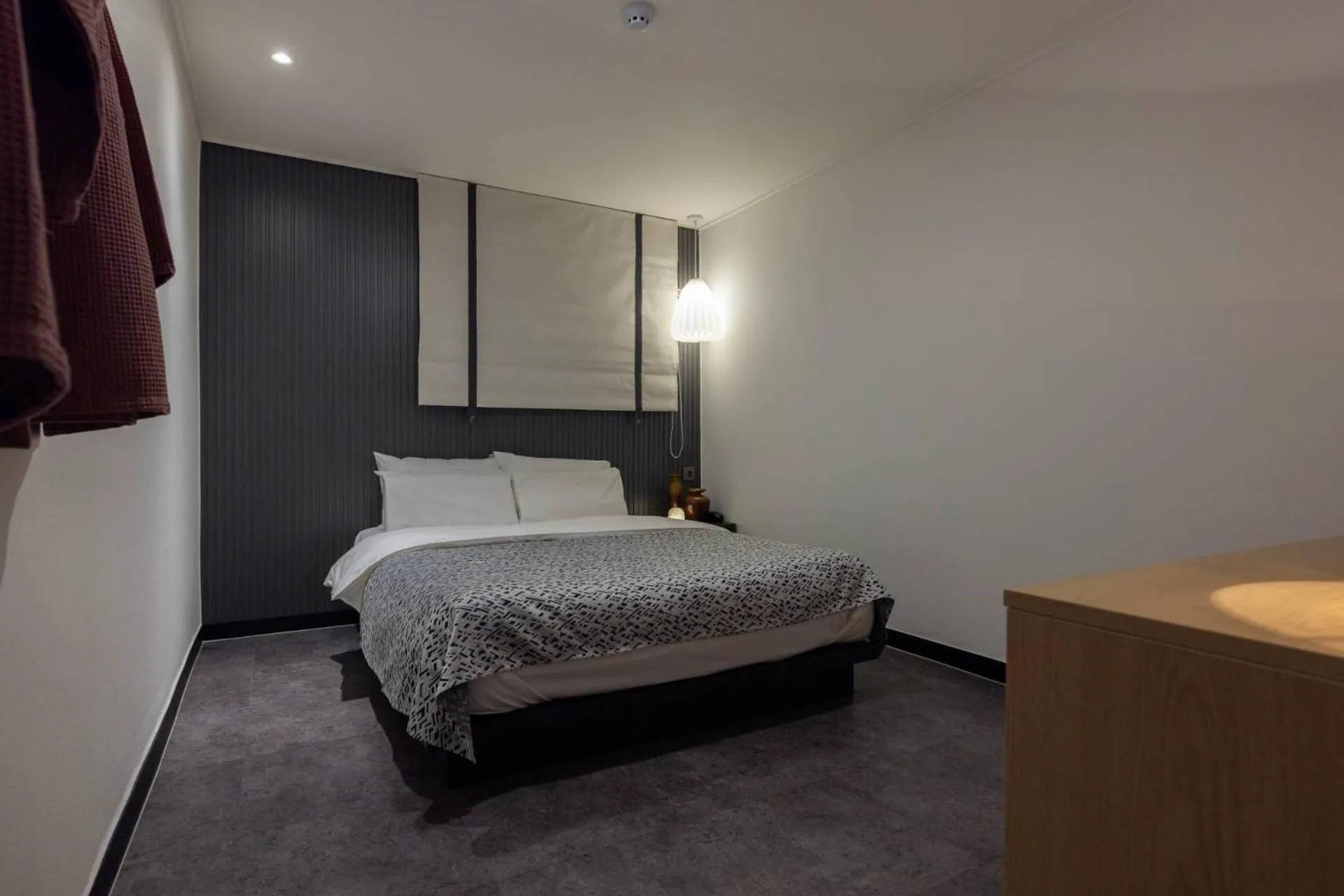 Bedroom, Bed in Anook Ryokan Hotel Ansan station