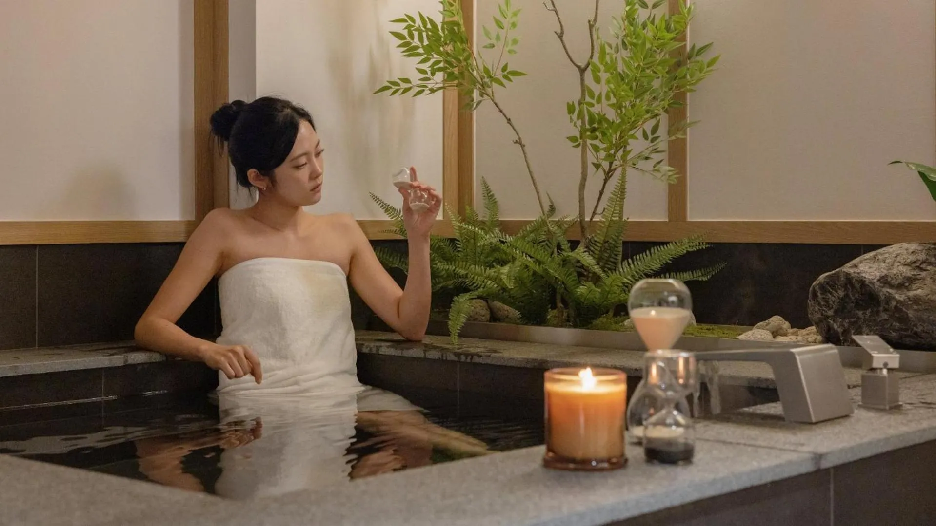 Spa and wellness centre/facilities in Anook Ryokan Hotel Ansan station