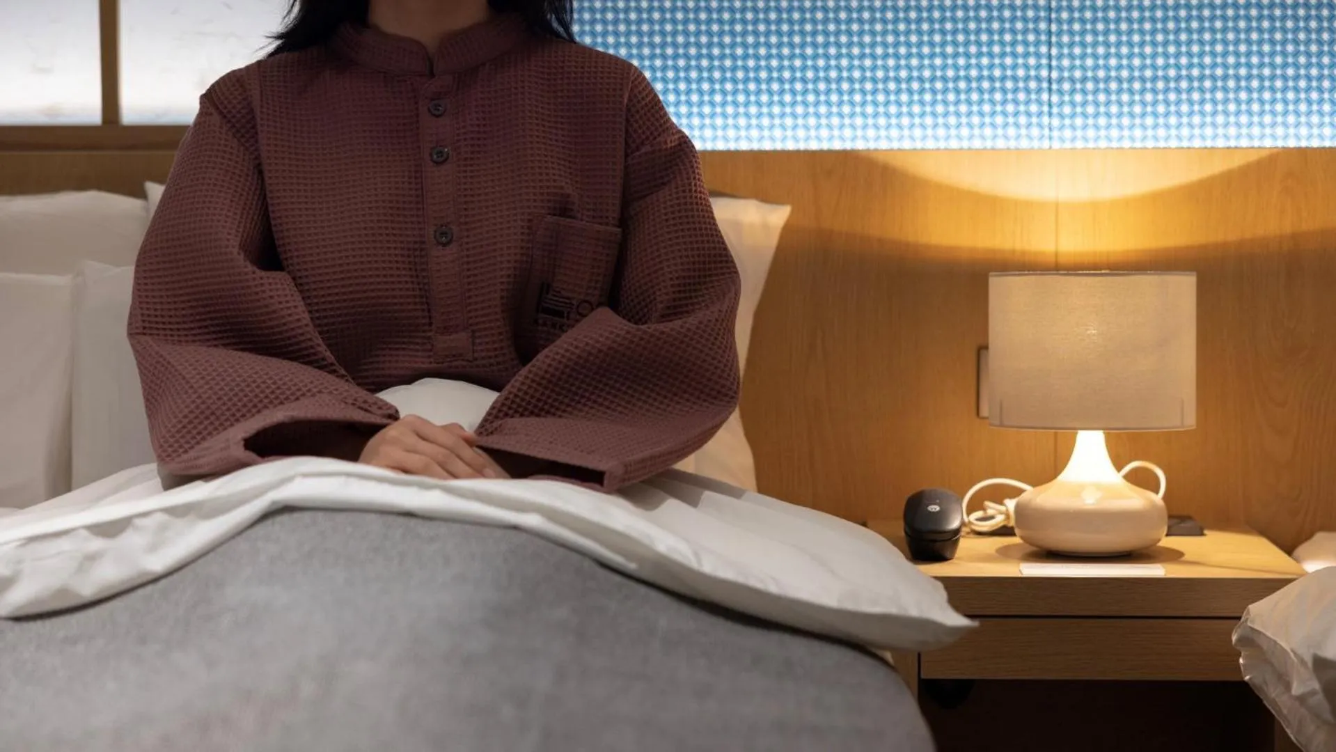 Bedroom, Bed in Anook Ryokan Hotel Ansan station