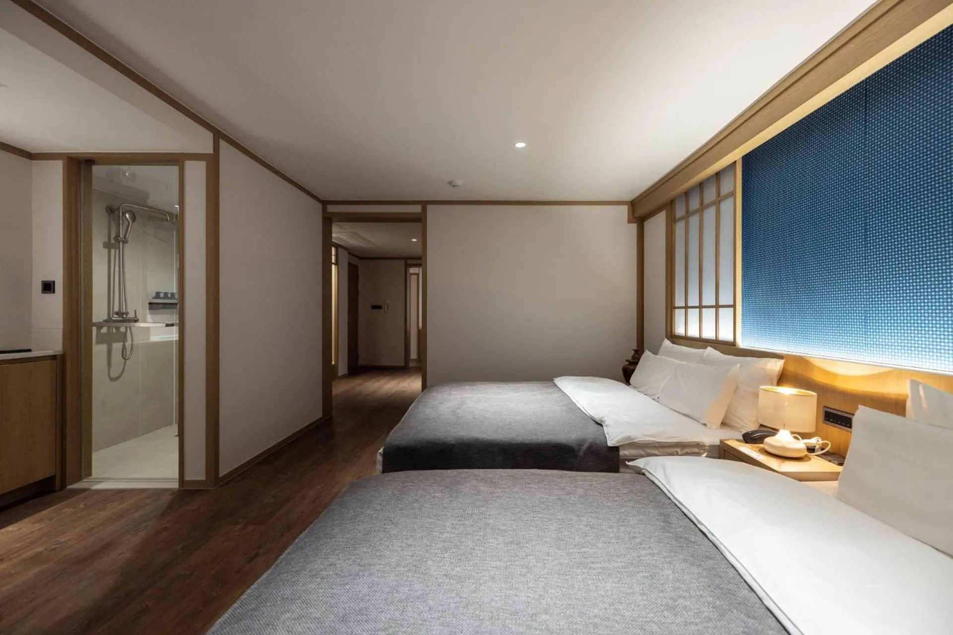 Photo of the whole room, Bed in Anook Ryokan Hotel Ansan station