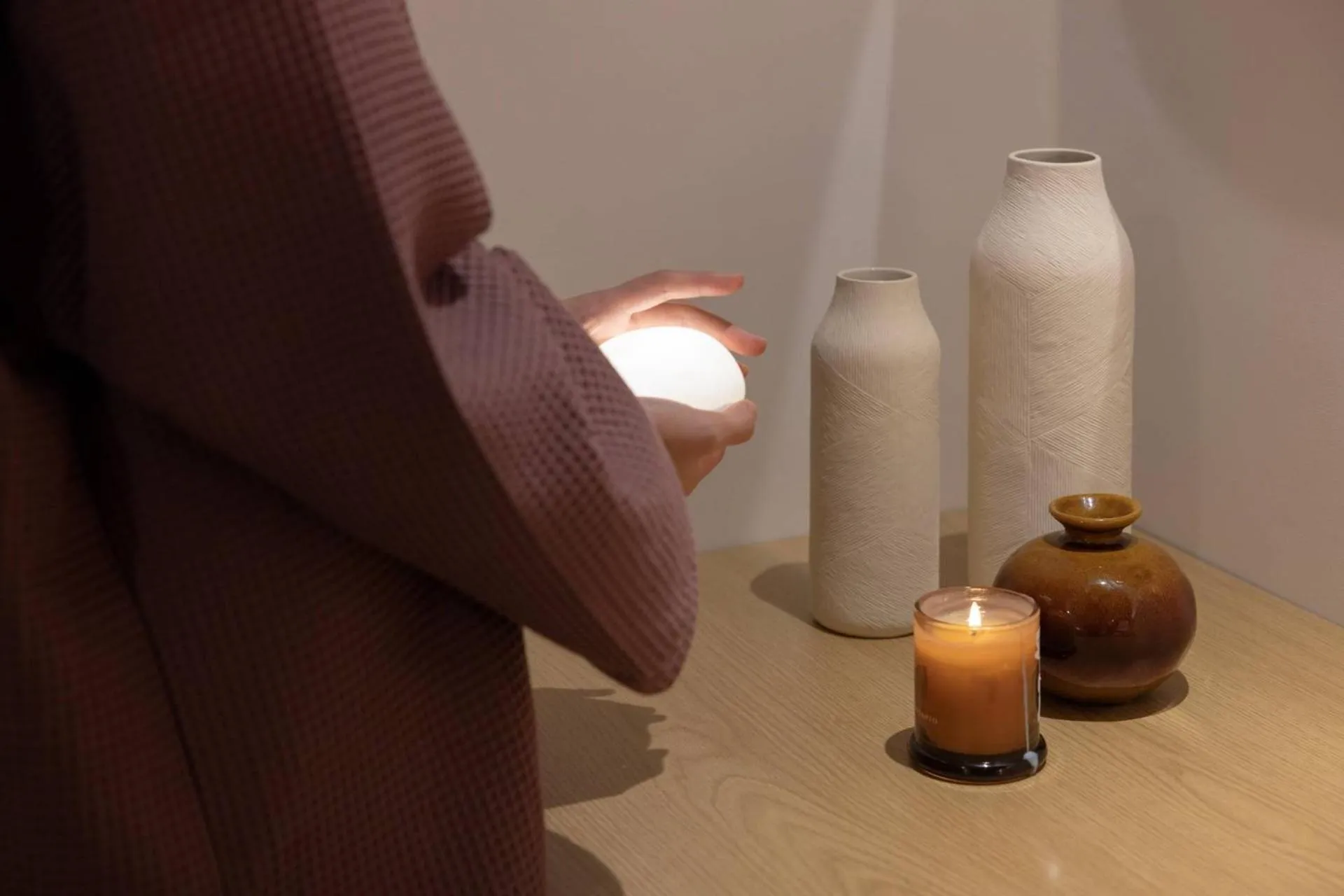 Decorative detail in Anook Ryokan Hotel Ansan station