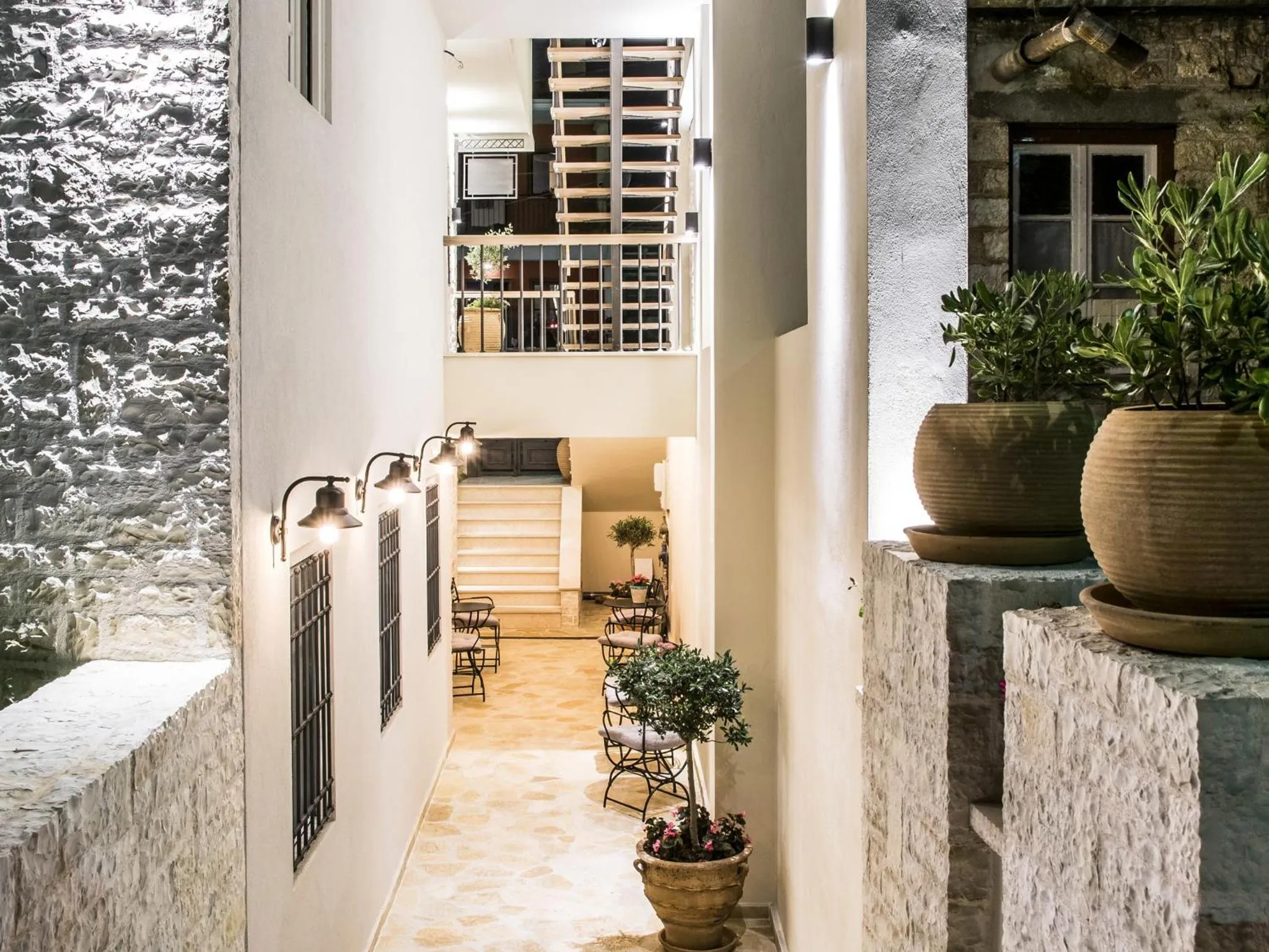 Patio in Its Kale Boutique Hotel