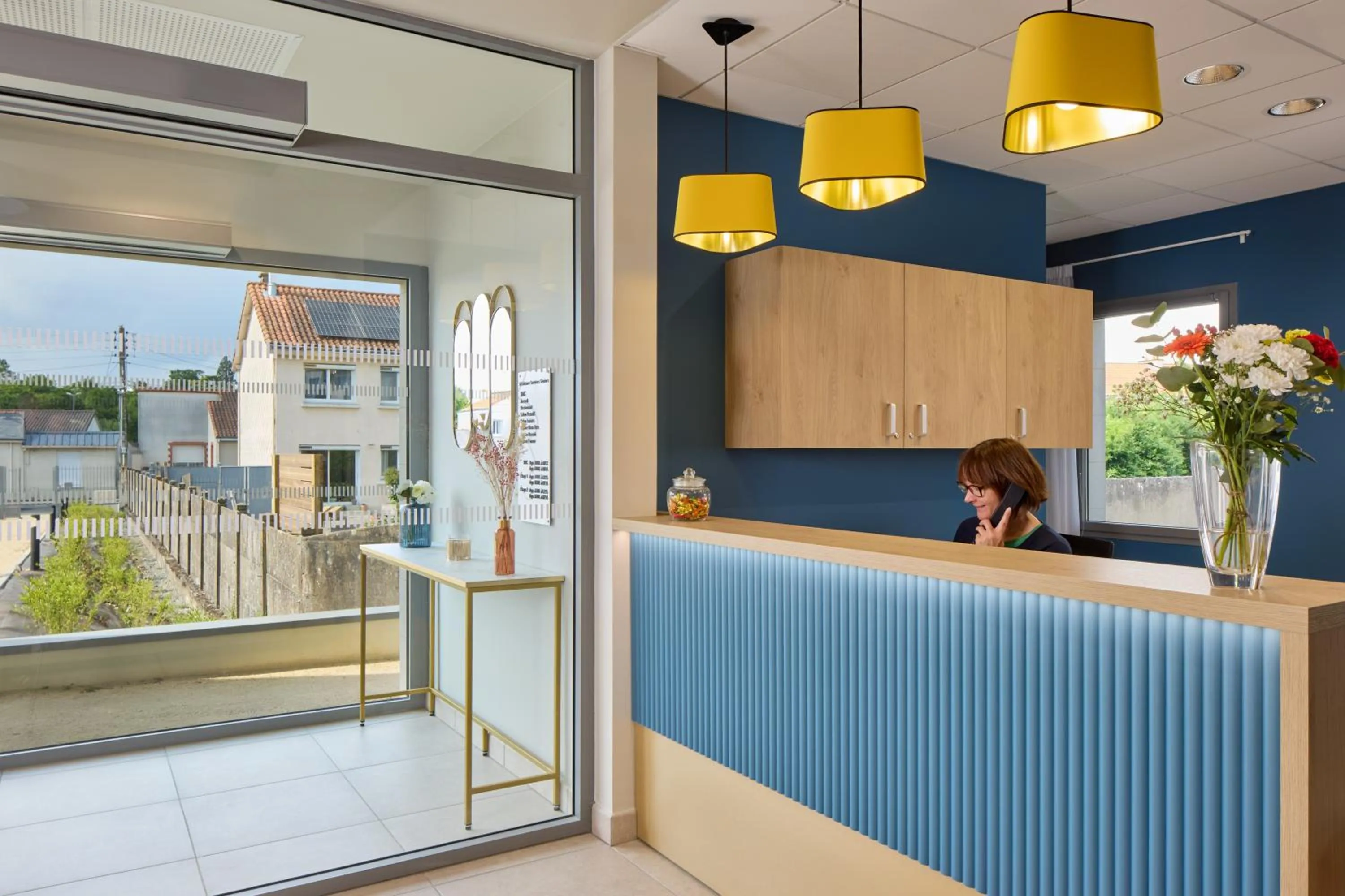 Lobby or reception in Quality Aparthotel Cholet