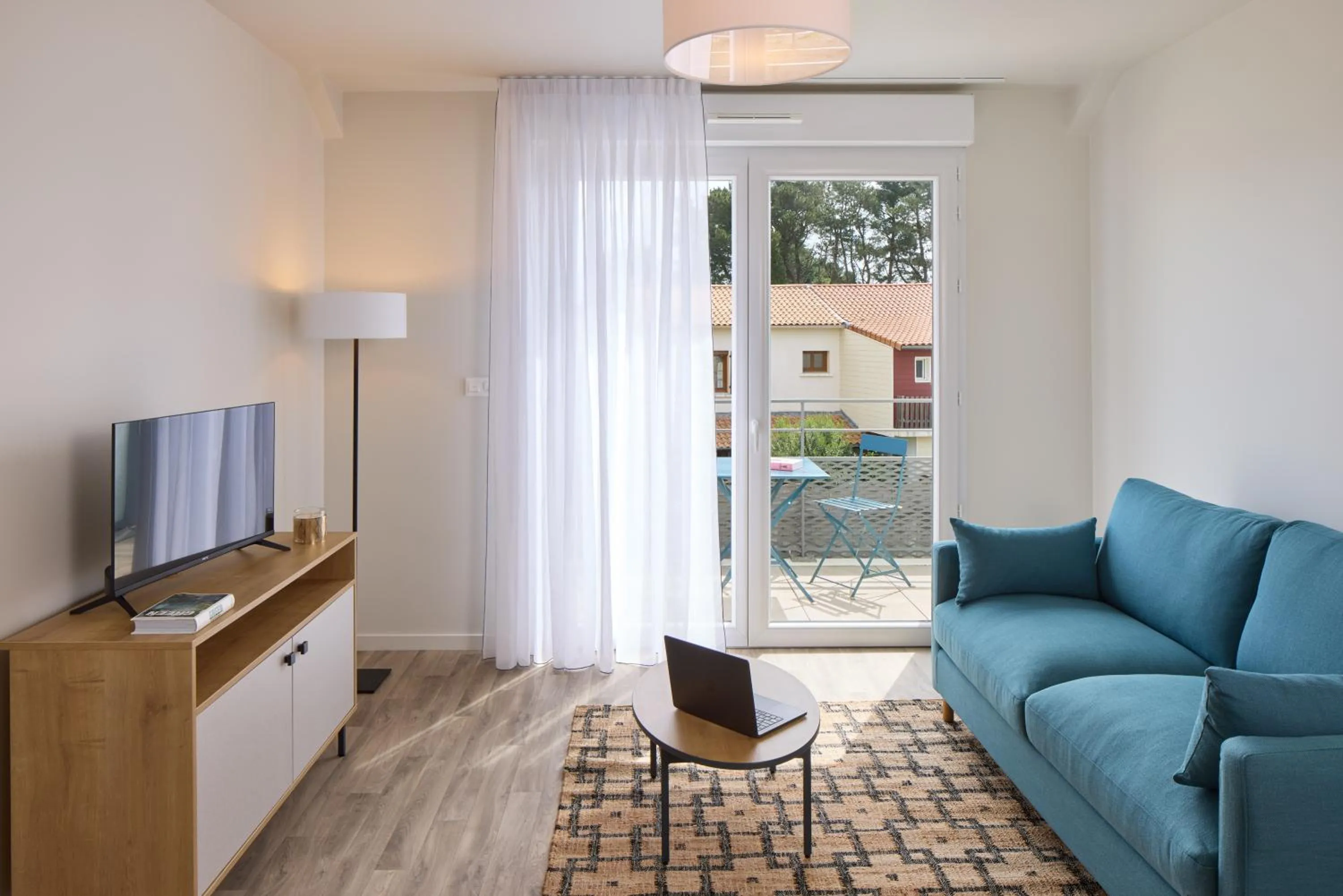 Seating area in Quality Aparthotel Cholet