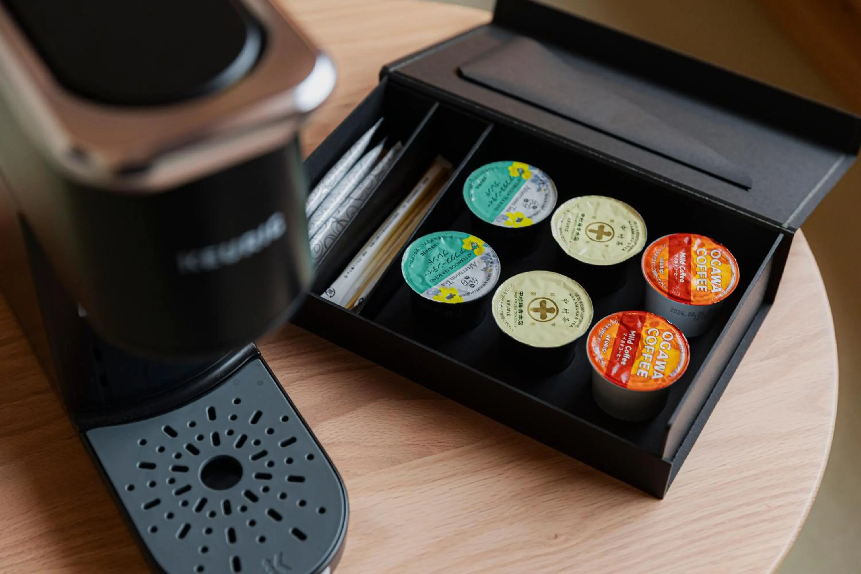 Coffee/tea facilities in yugen kyoto shijo